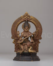 Saraswati Statue for Altar