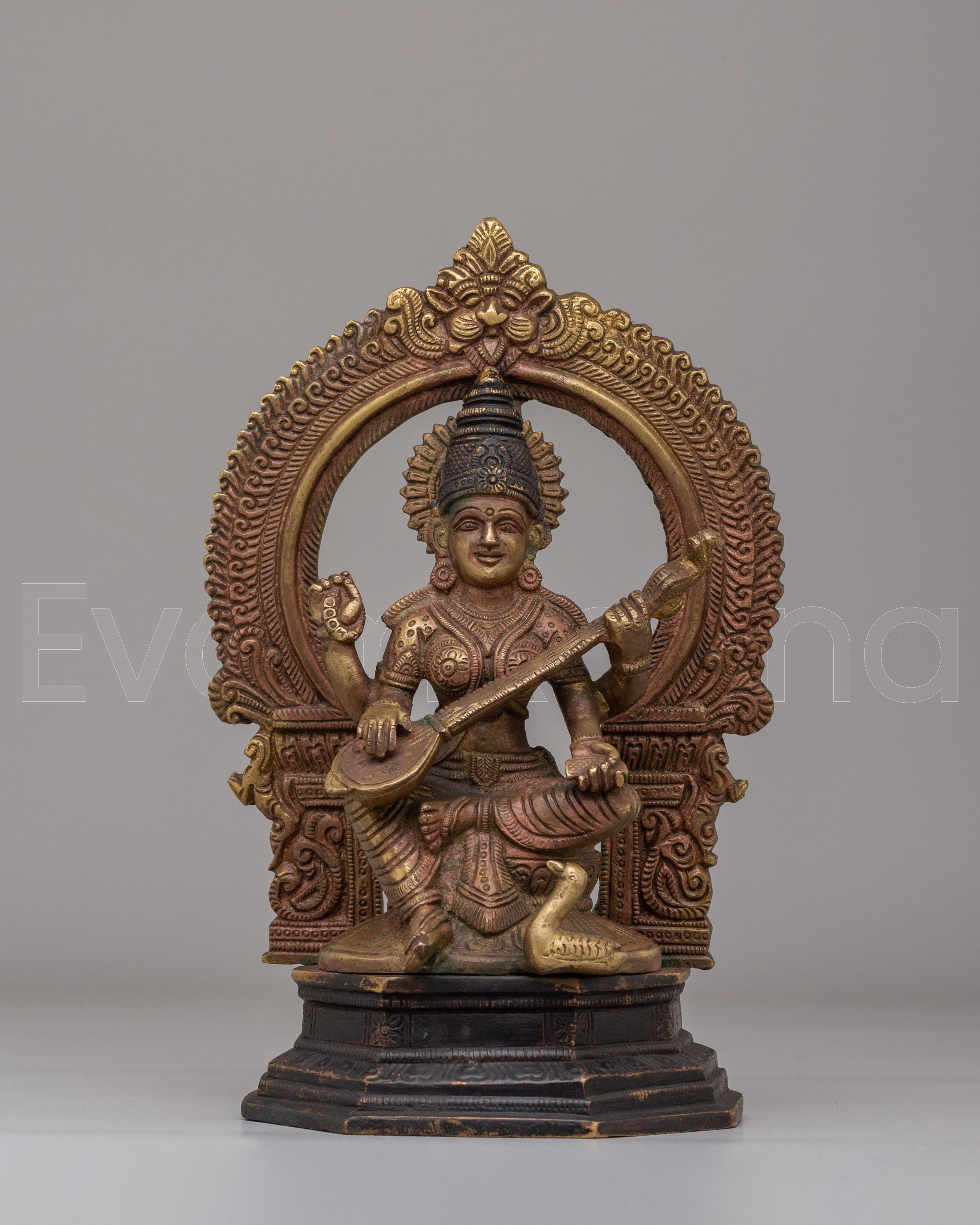 Saraswati Statue for Altar