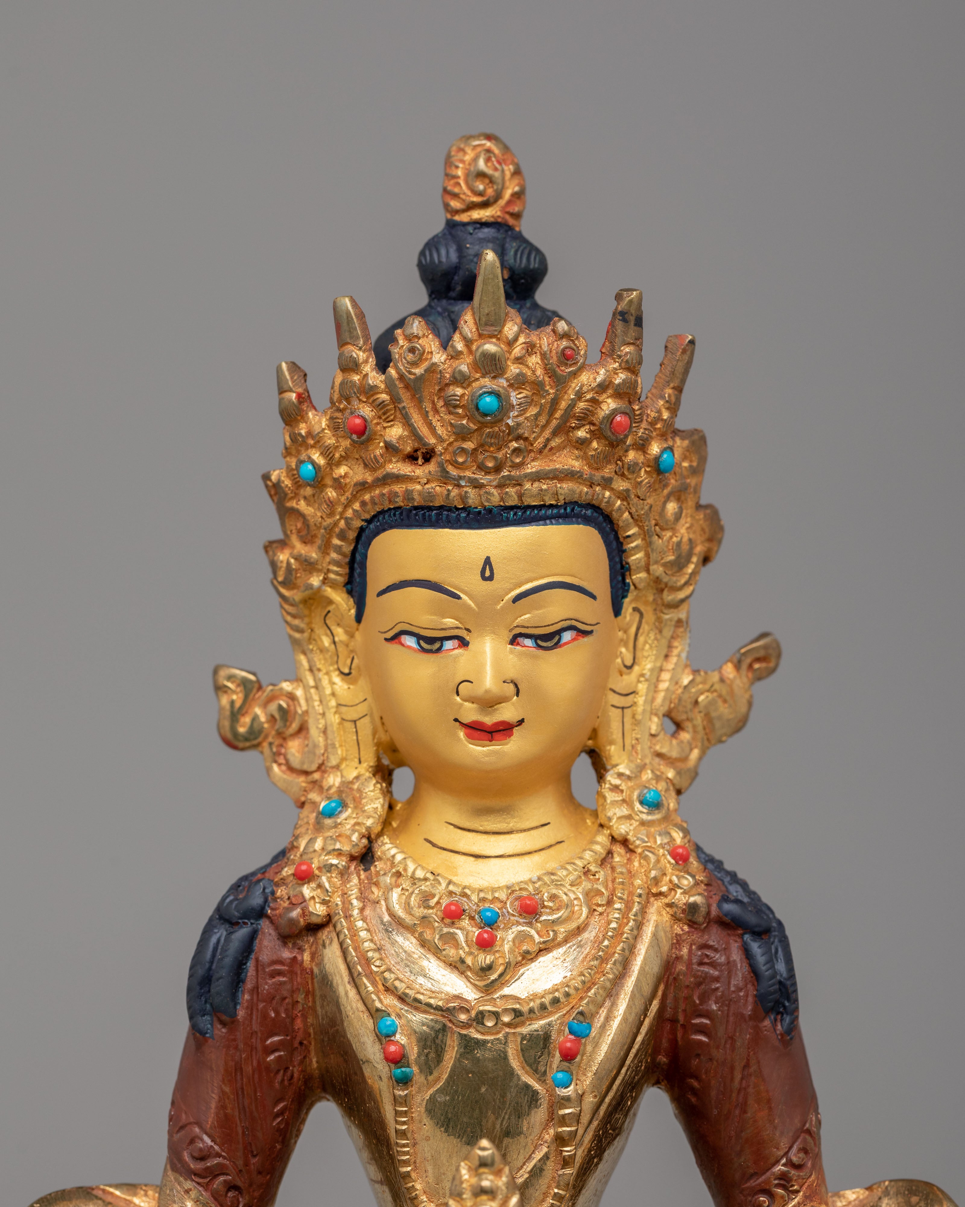 Handmade Amitayus Deity Statue | Buddhist Statue