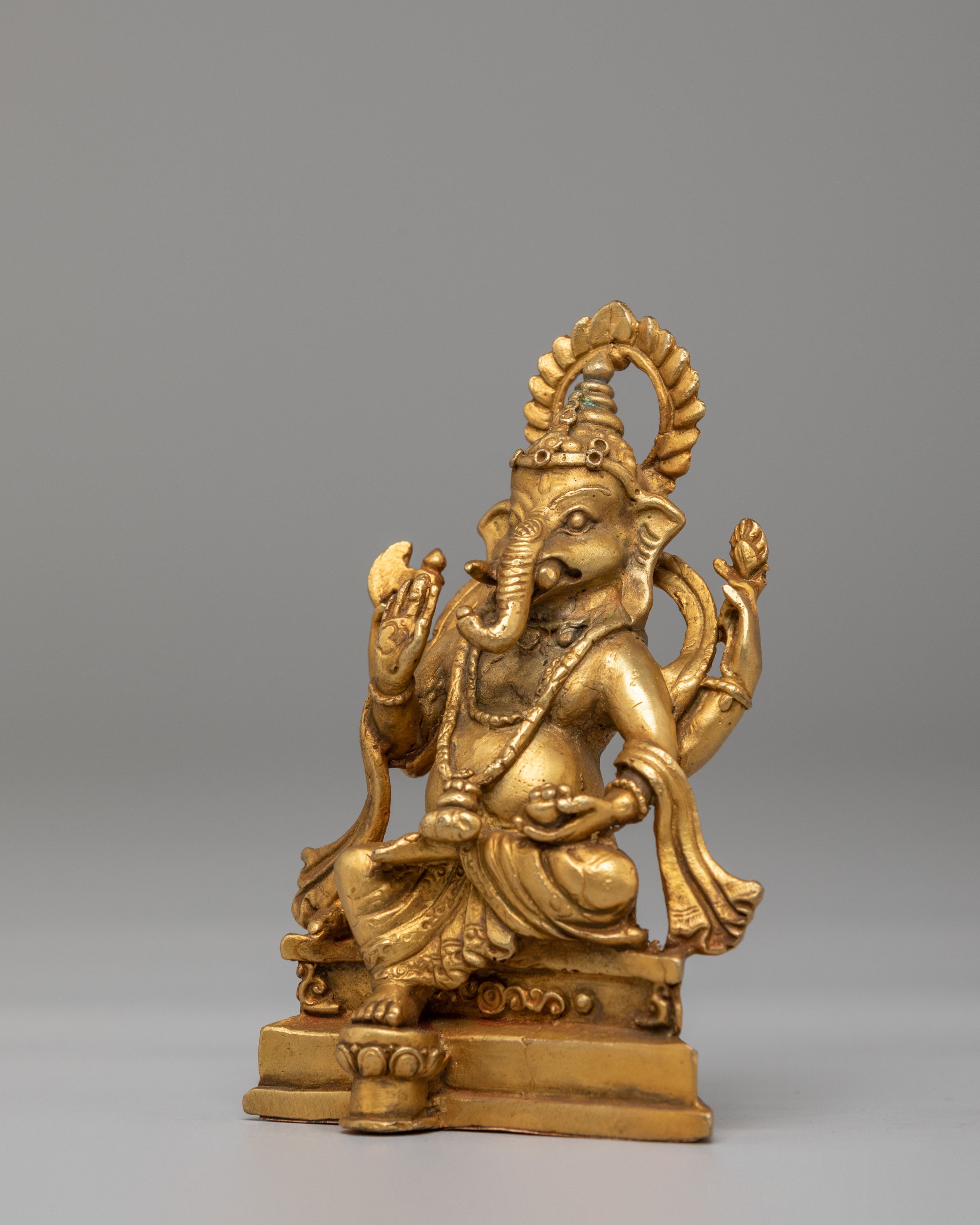 Traditional Ganesh Figurine for New Beginning | Hindu God Ganesha Statue