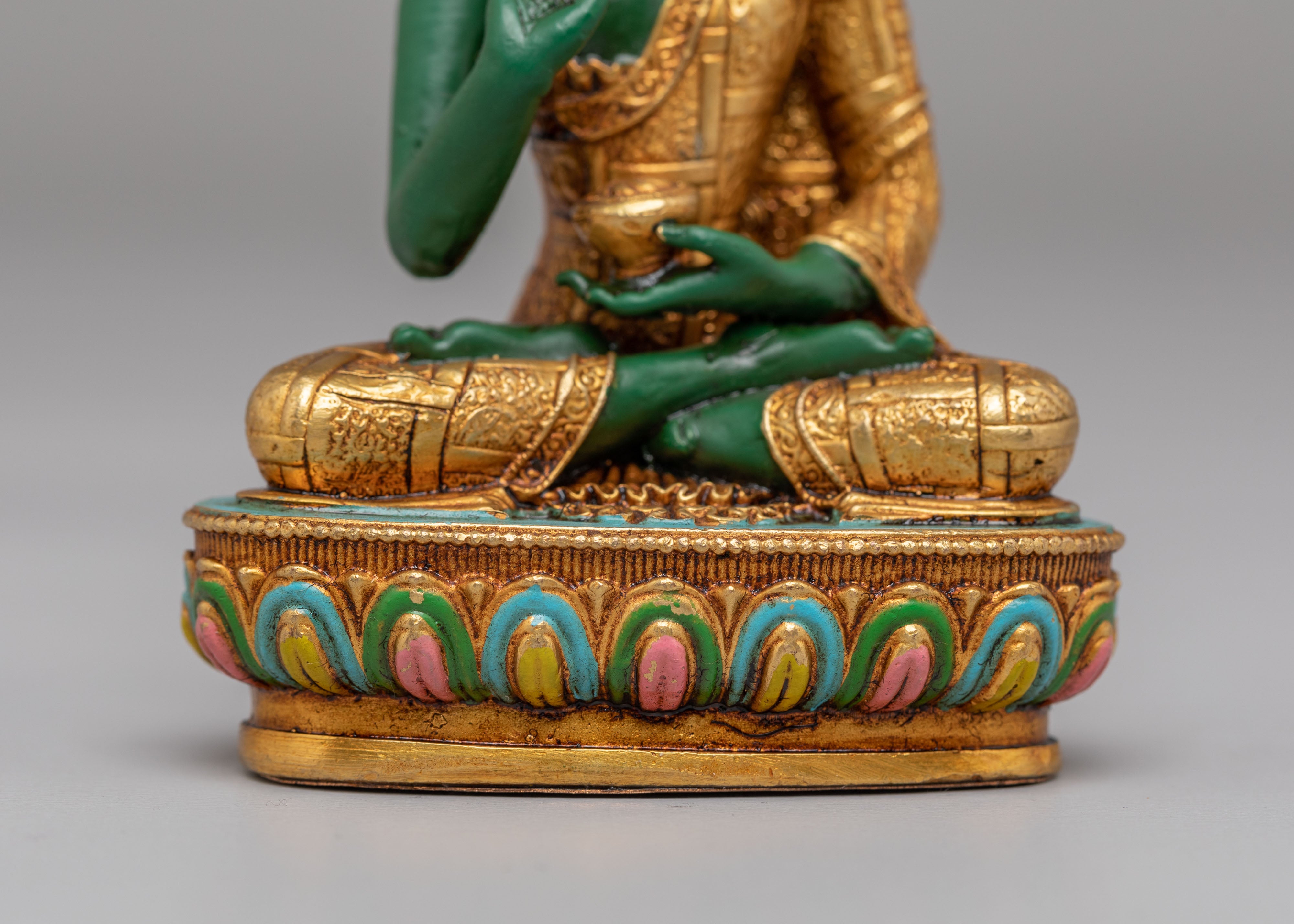 Amoghasiddhi Wisdom Buddha Statue | Symbol of Fearlessness and Spiritual Strength