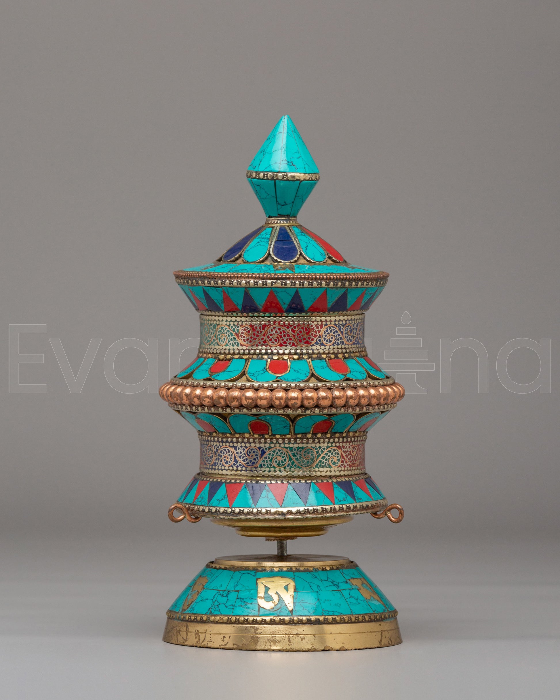 Tibetan Ritual Prayer Wheel