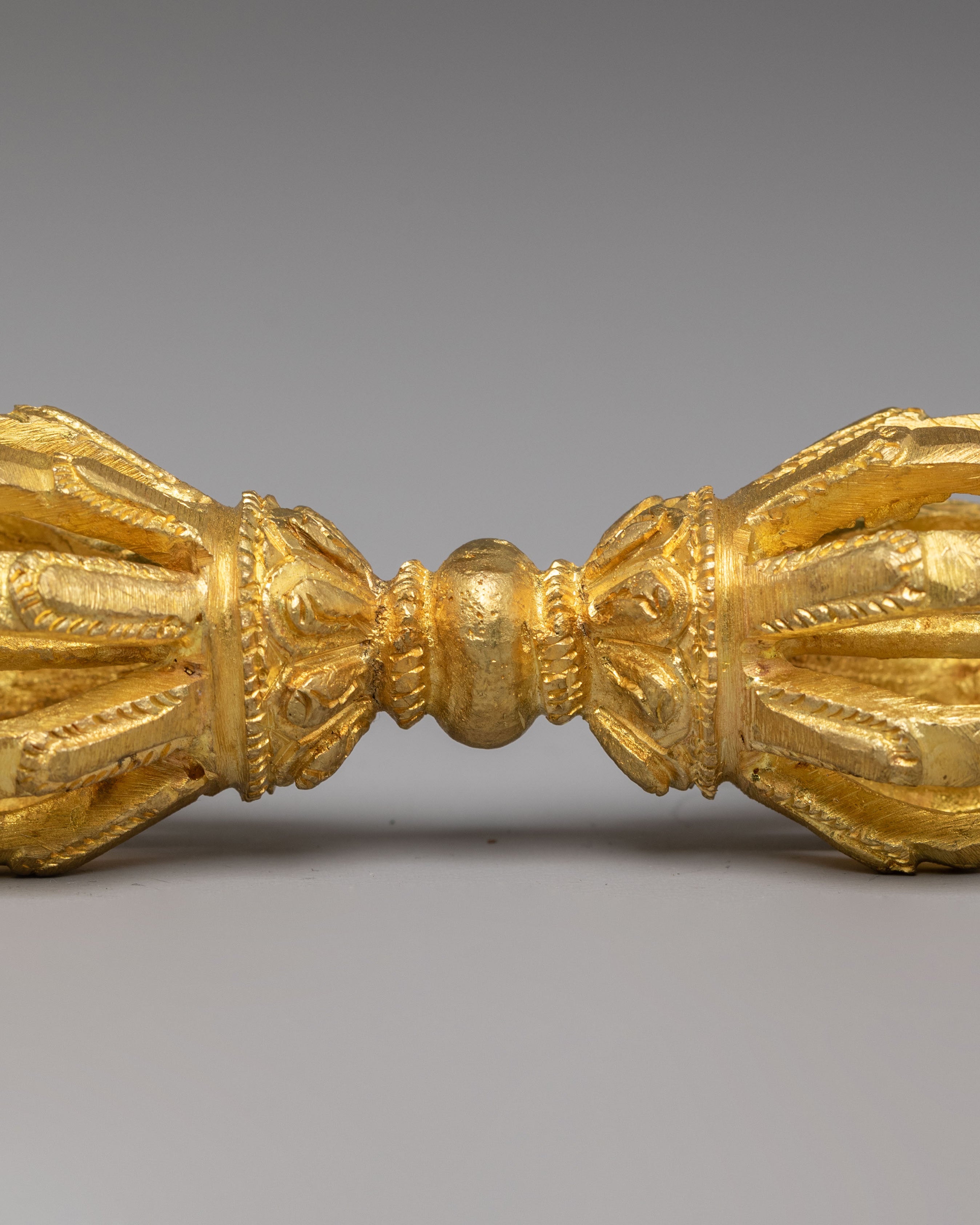 Buddhist Ceremonial Vajra and Bell | Spiritual Ritual Tools for Meditation