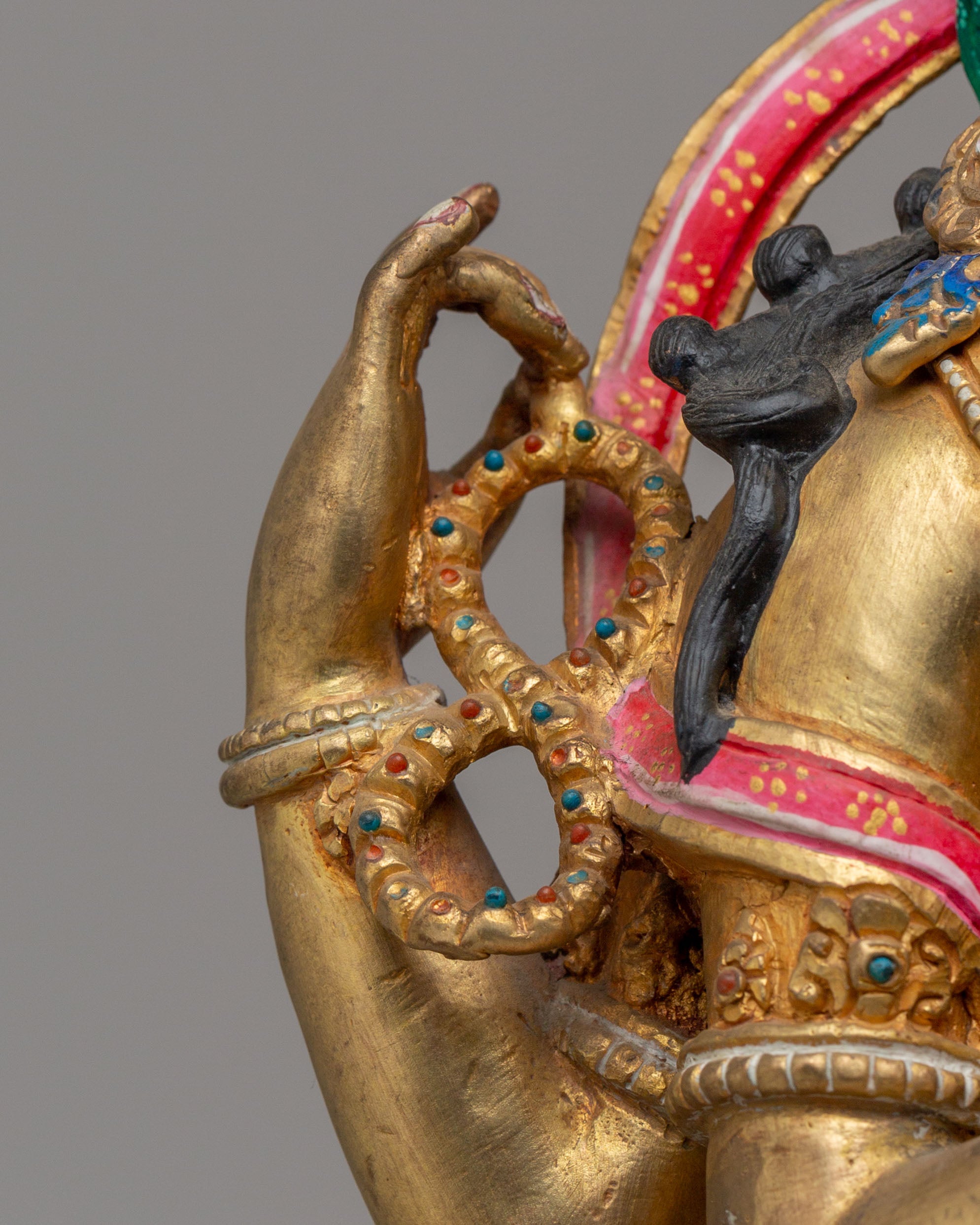 Traditional Buddhist Chenrezig Statue | Bodhisattva of Universal Compassion