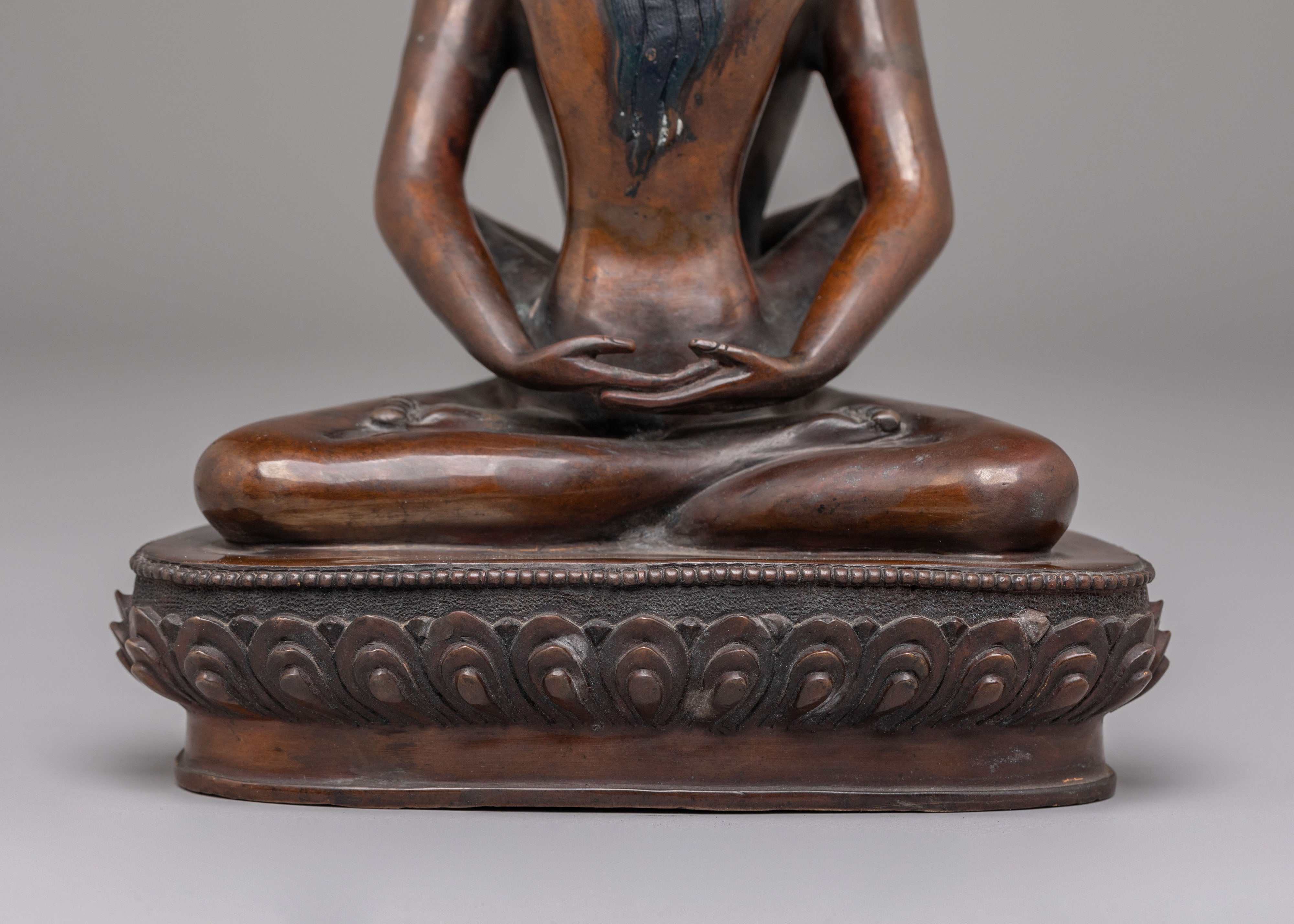Sacred Samantabhadra Deity Statue | Tibetan Buddhist Enlightenment Symbol