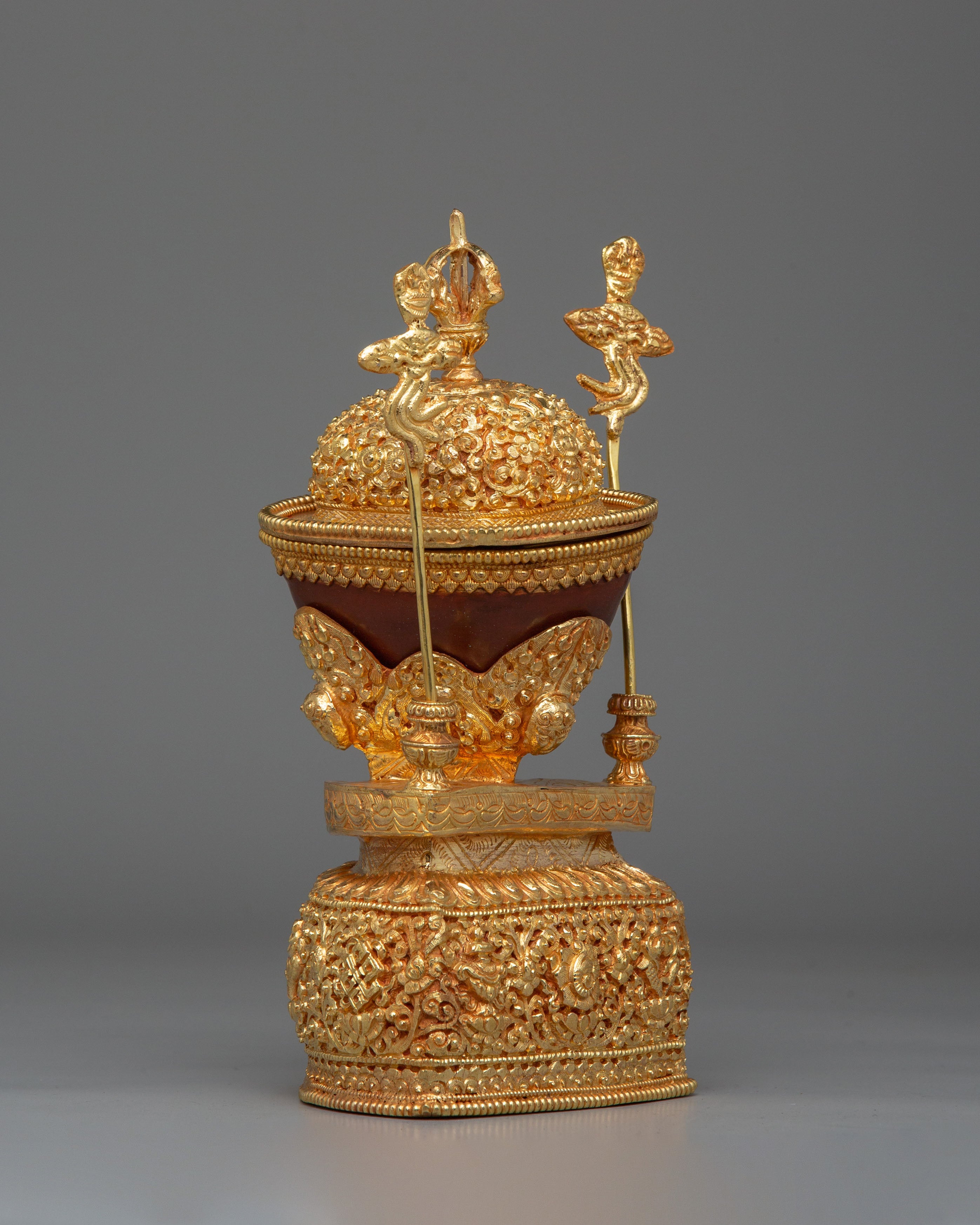 Handcrafted Kapala for Rituals | Buddhist Decor