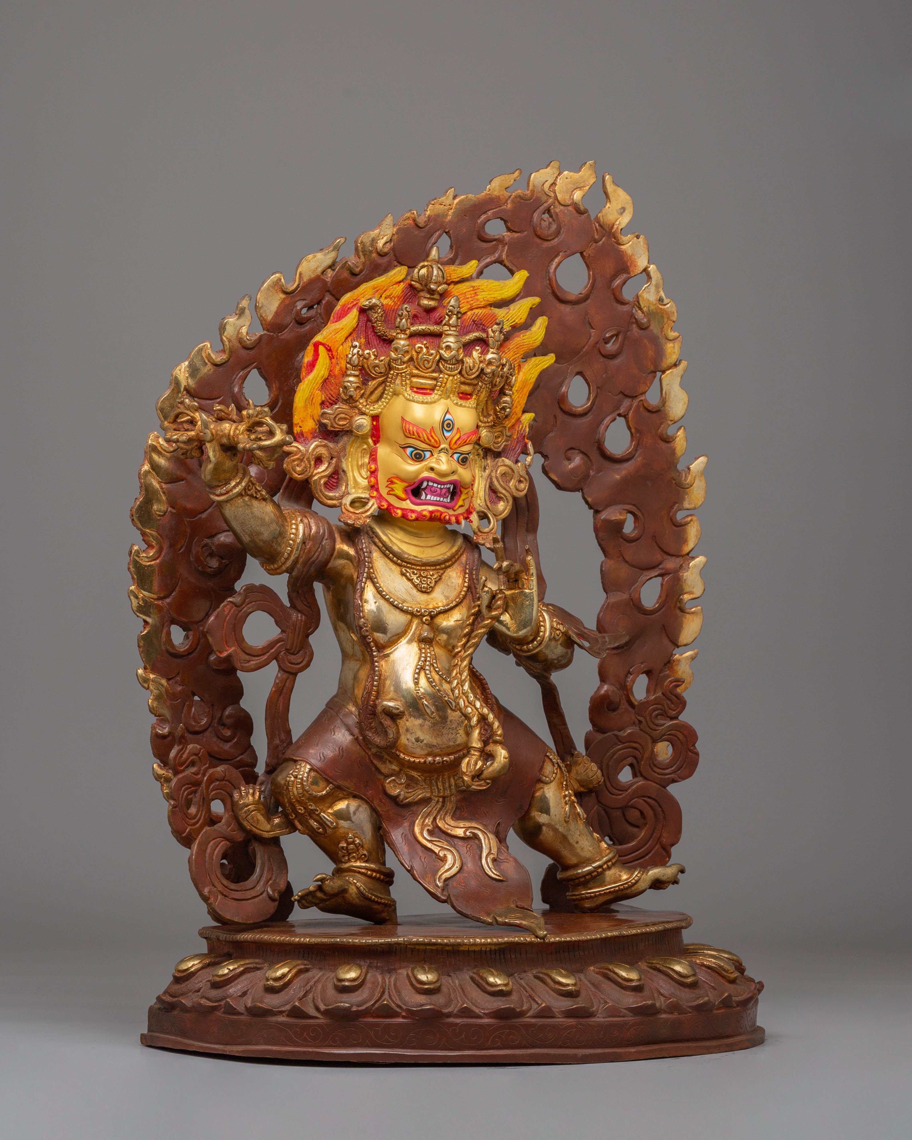 Handcrafted Statue of Vajrapani | Himalayan Art Work