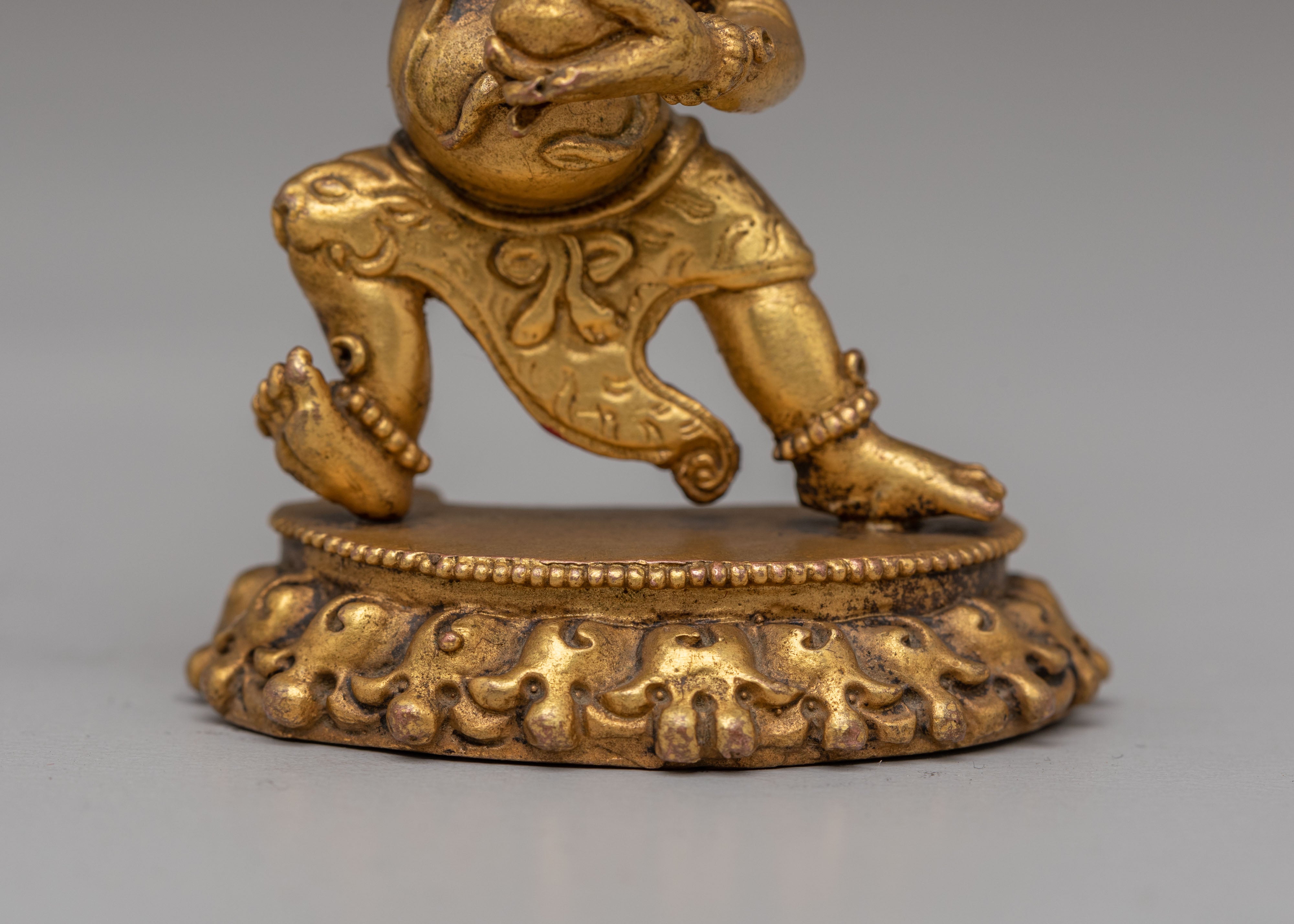 khadgapani Deity Sculpture | Tibetan Protector Statue