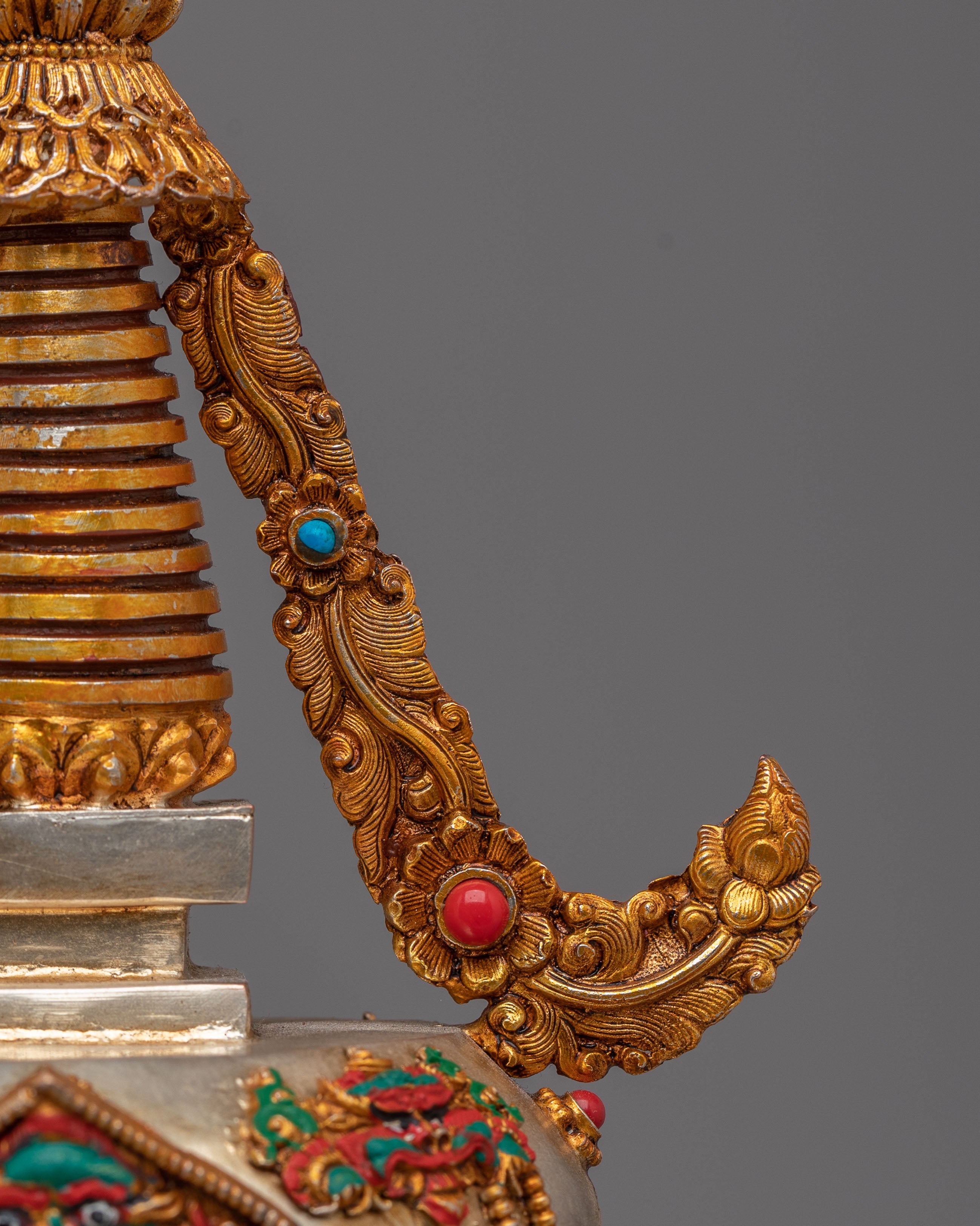 Traditional Tibetan Namgyal Stupa | Symbol of Spiritual Protection and Enlightenment