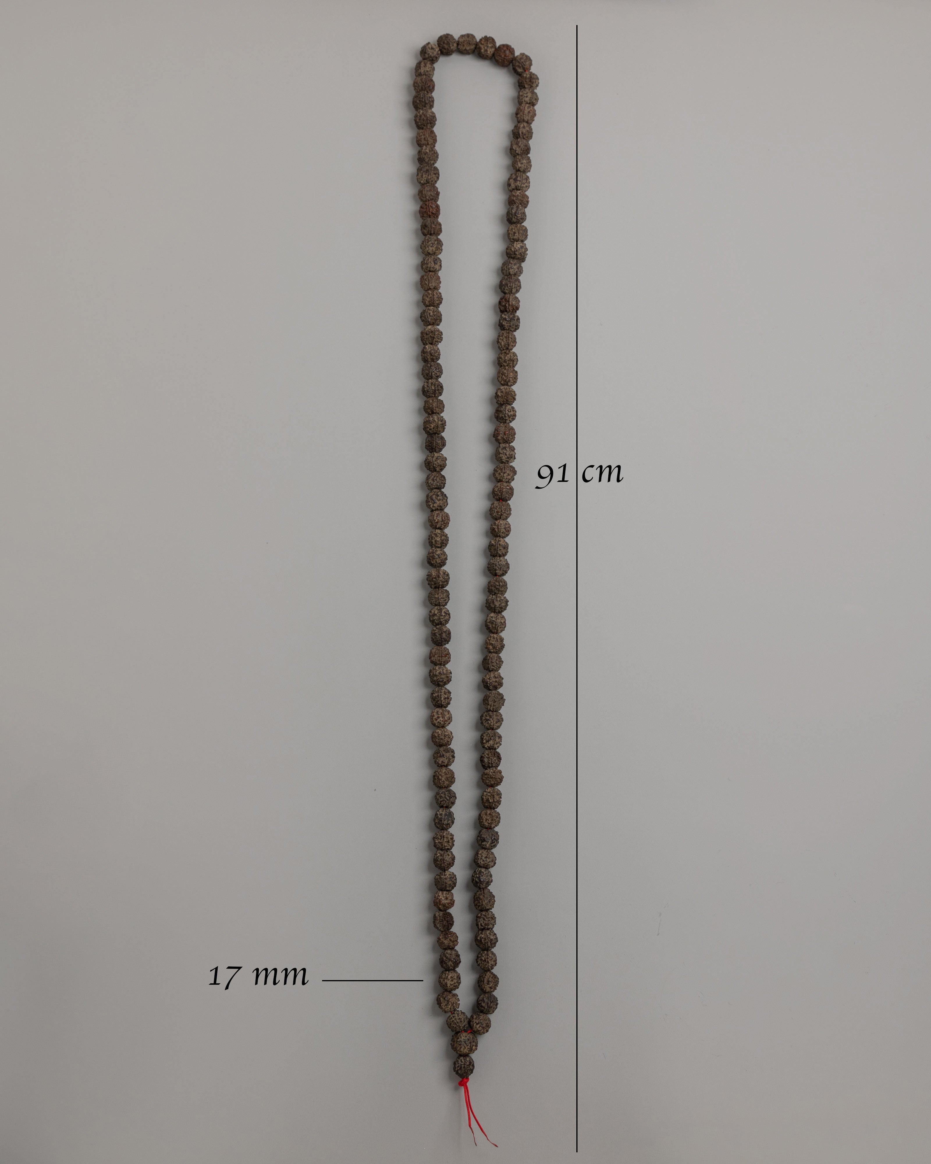 Rudraksha Prayer Beads Mala | Spiritual Meditation Tool
