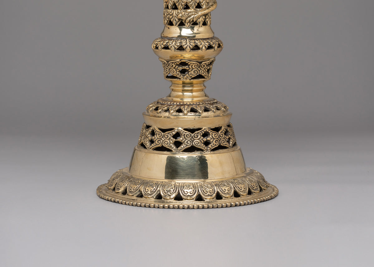 Divine Oil Lamp Set | For Meditation and Spiritual Decor