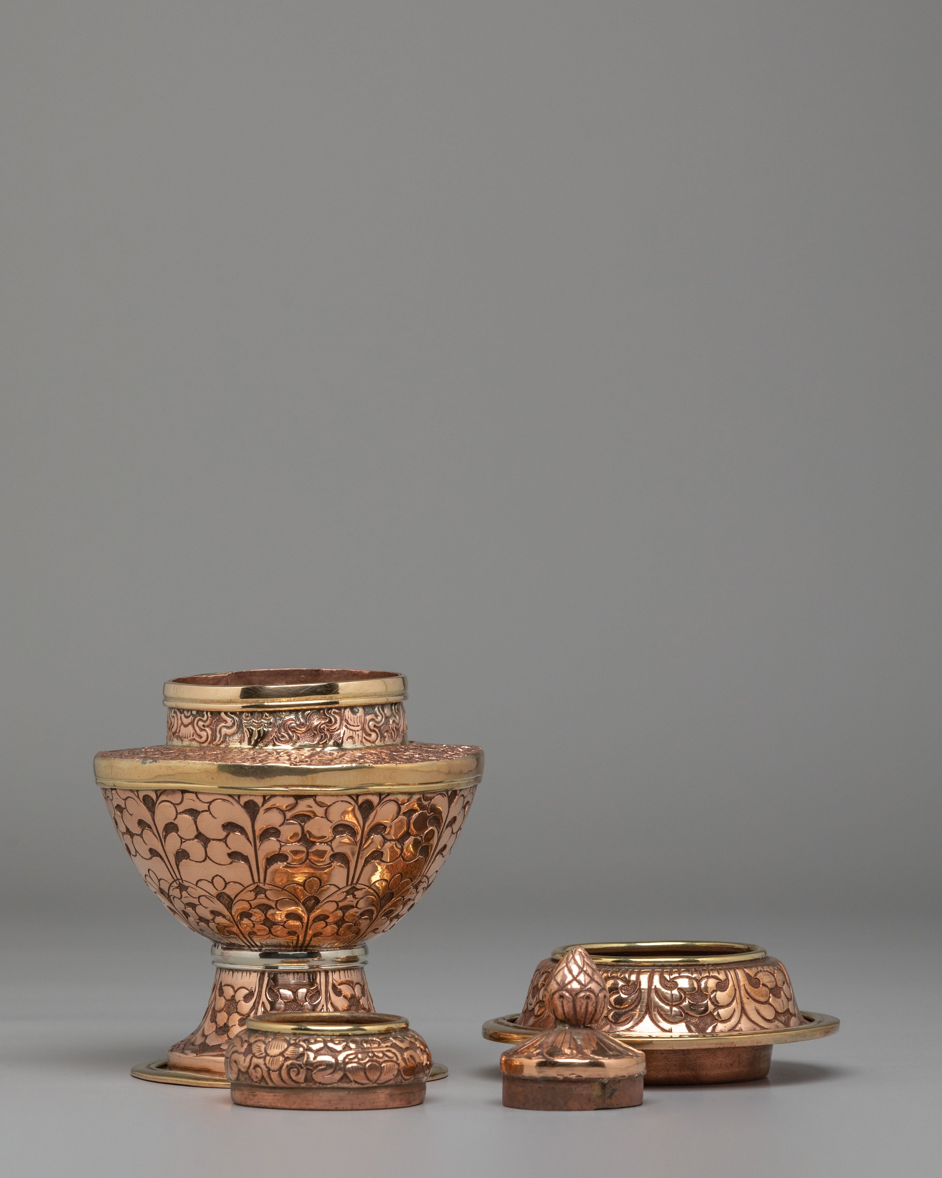Himalayan Rice Pot | Sacred Offering Vessel
