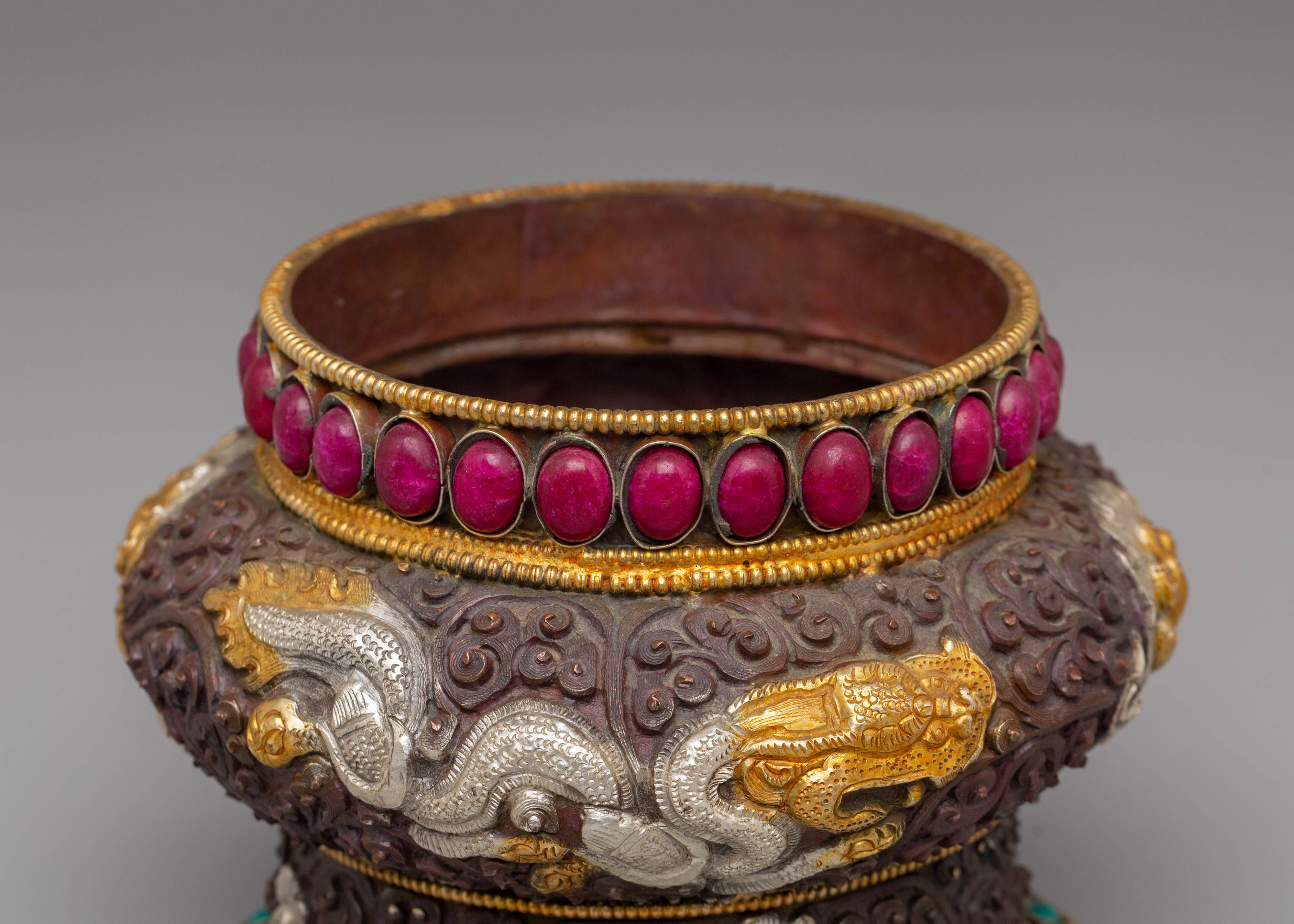 Dhupur Rice Pot for Offering | Tibetan Ritual Vessel