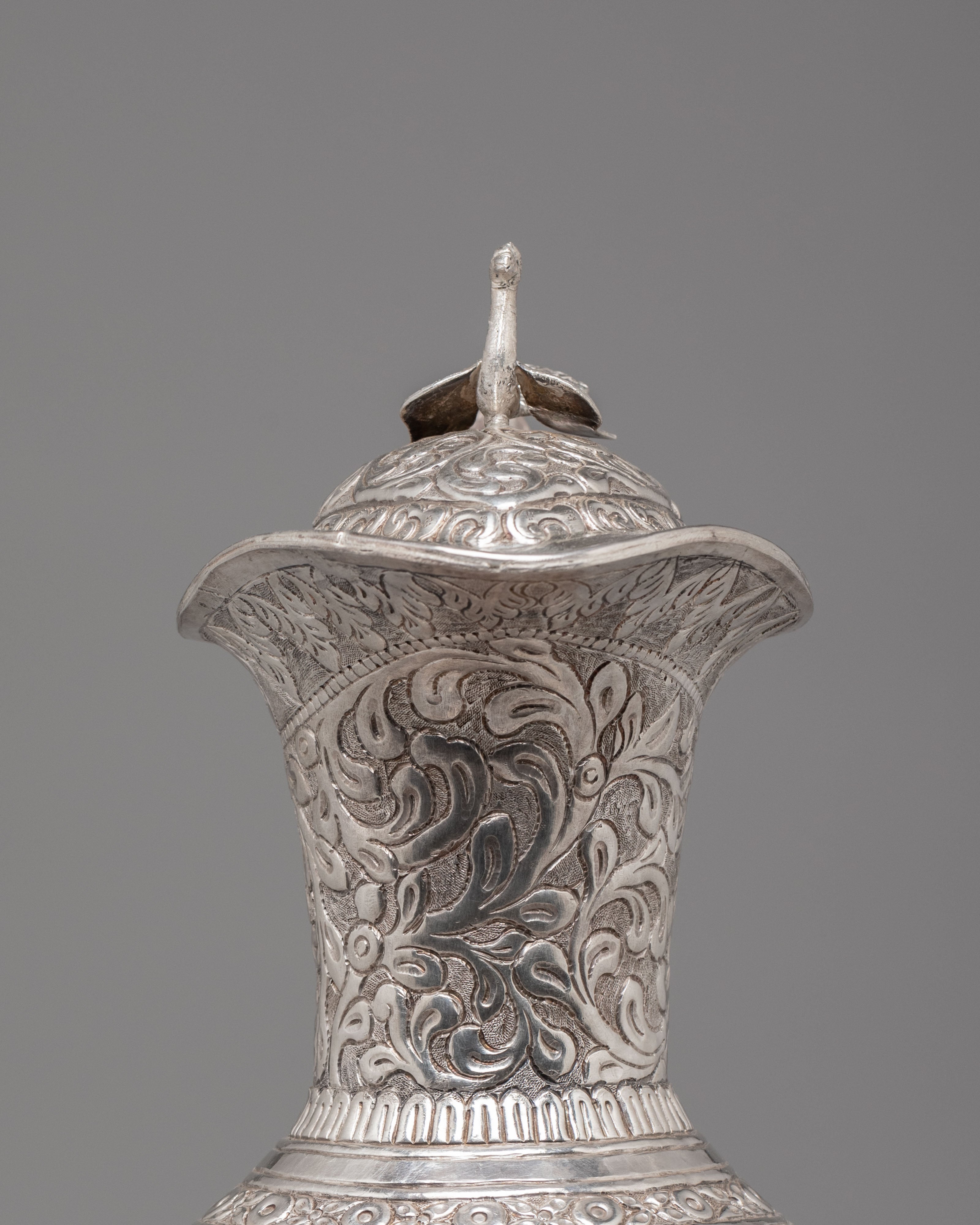Pure Silver Decorative Jug  | Spiritual Home Decor