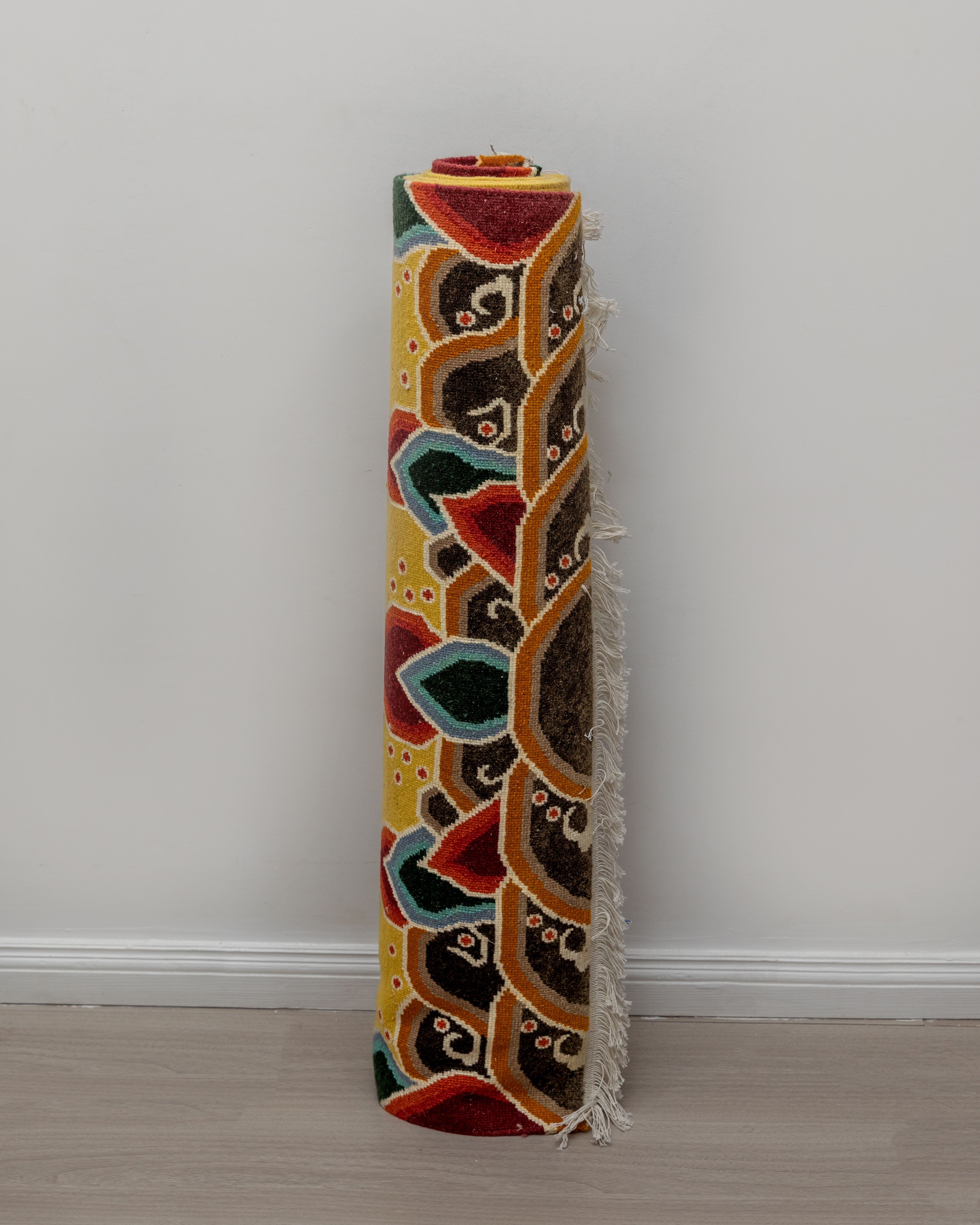 Handcrafted Floral Rug | Sacred Home Decor