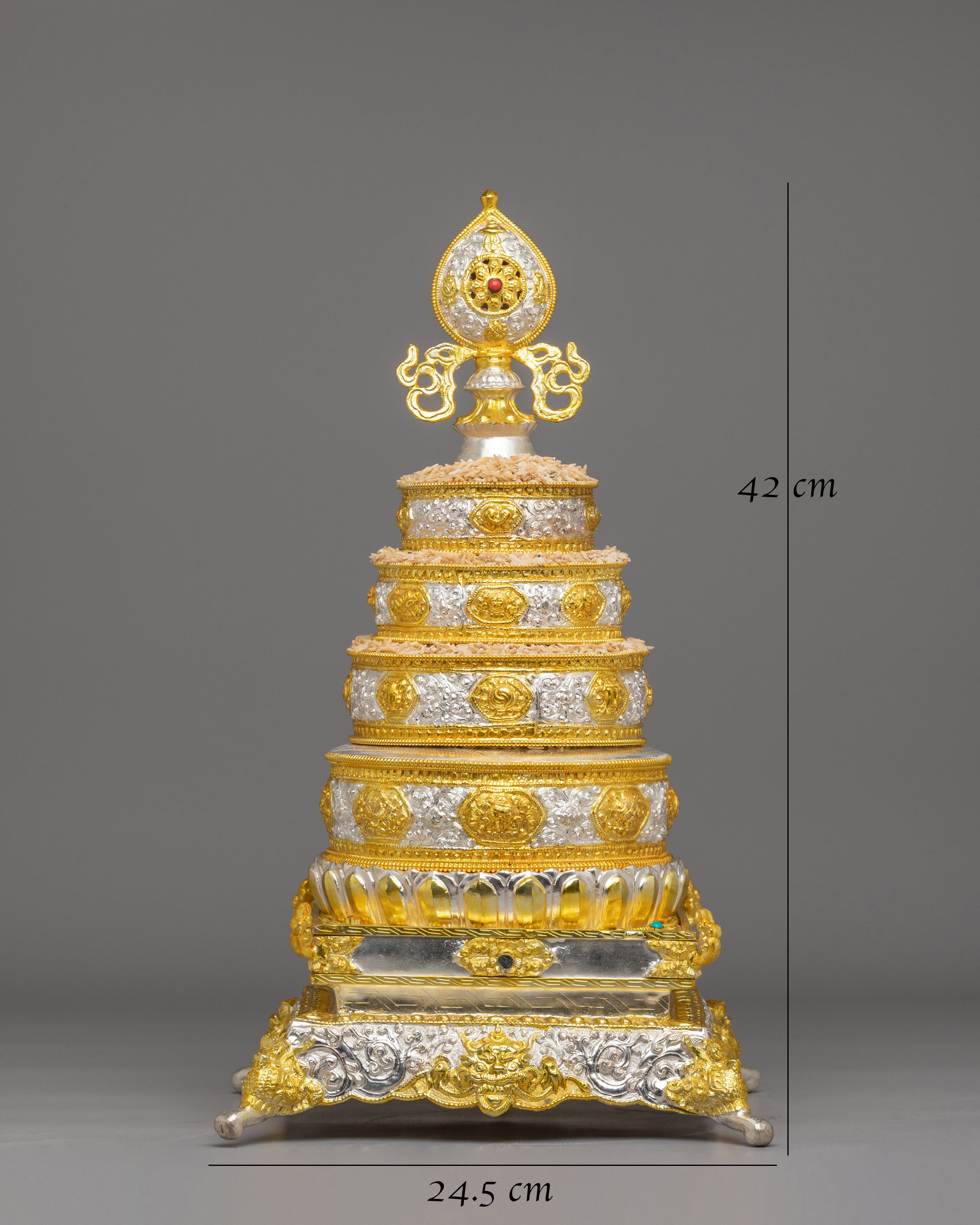 Sacred Buddhist Mandala Offering | Spiritual Altar Decor