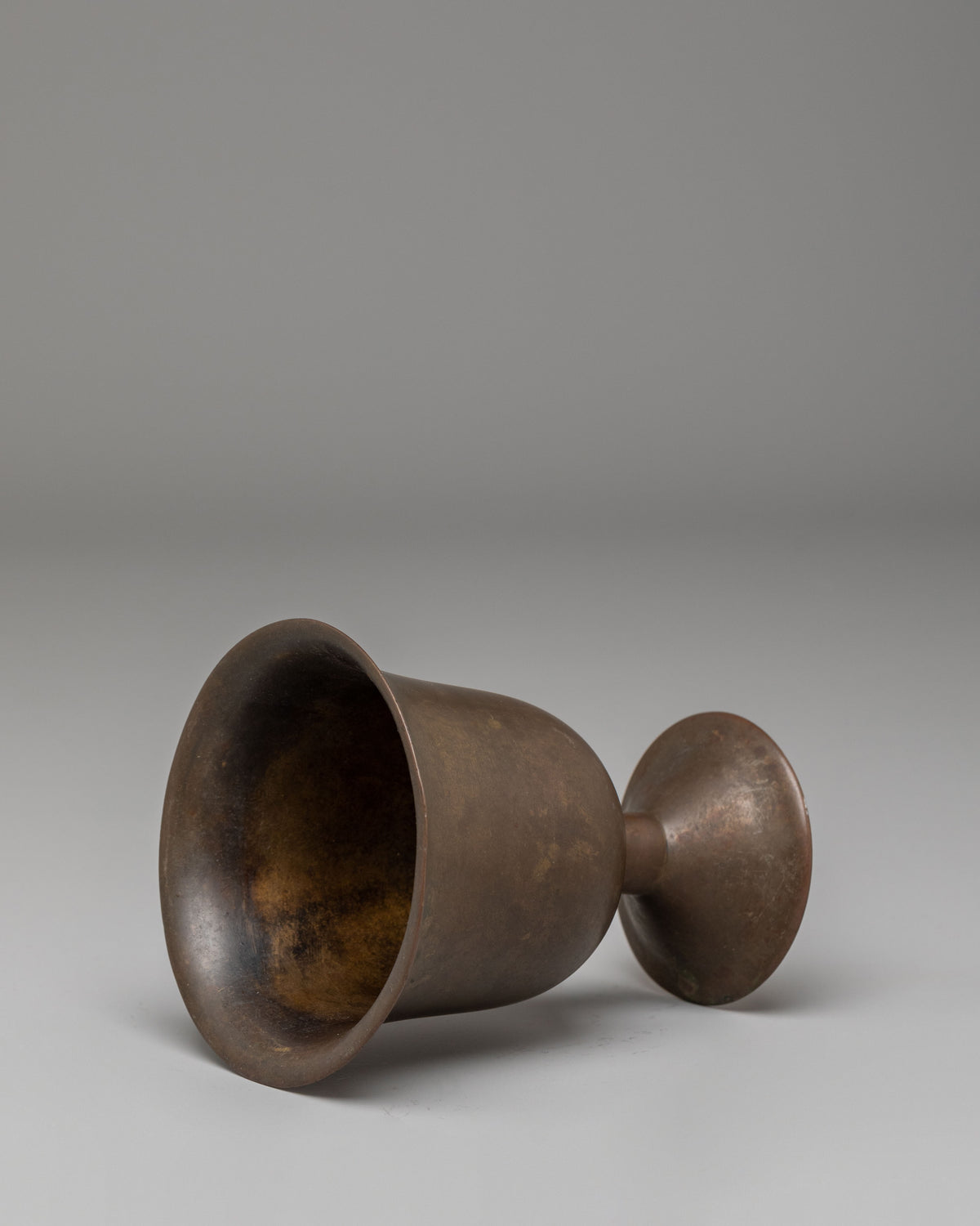 Traditional Offering Glass | Antique Copper Buddhist Ritual Vessel