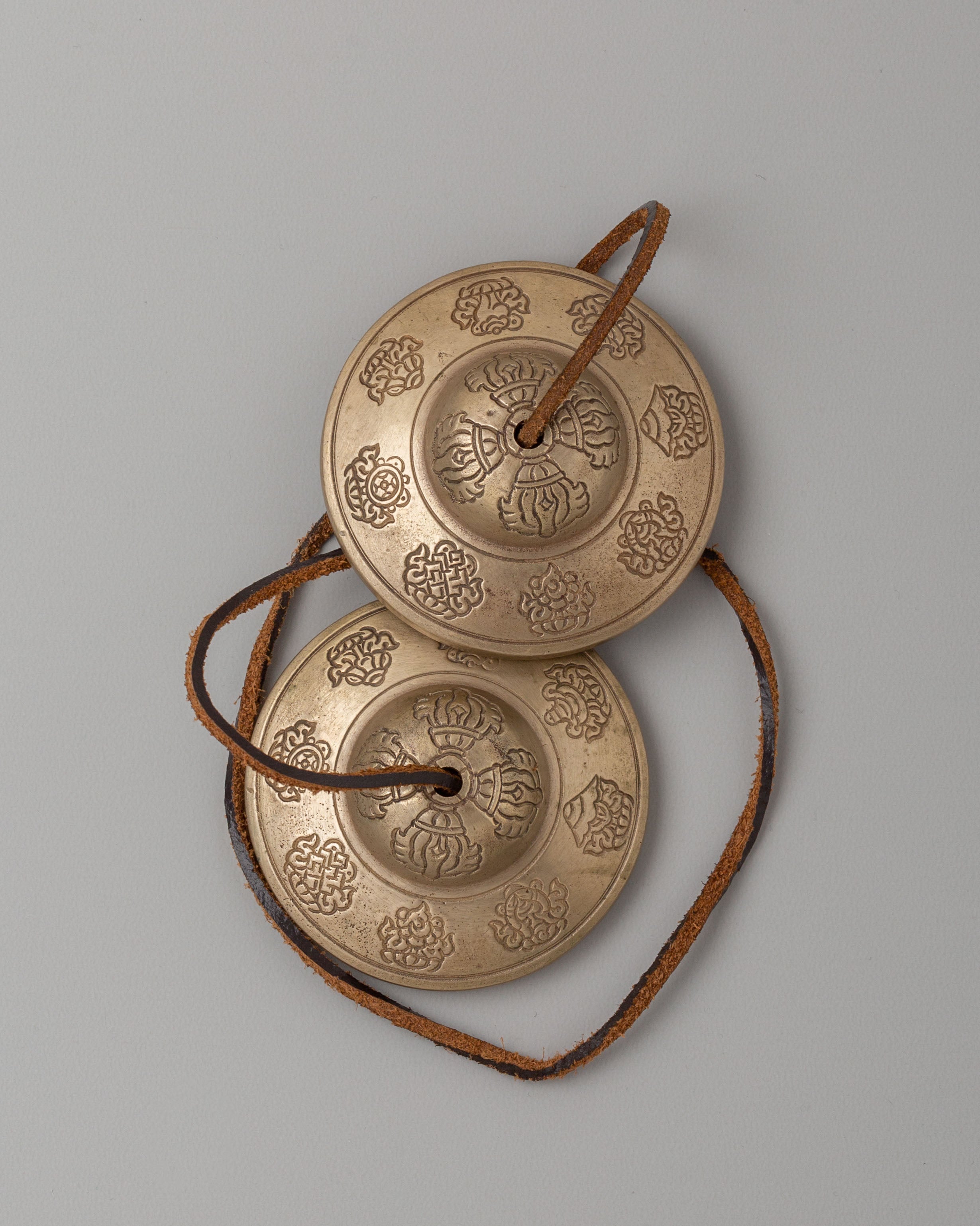 Handcrafted Altar Tingsha | Sacred Bronze Meditation Cymbals