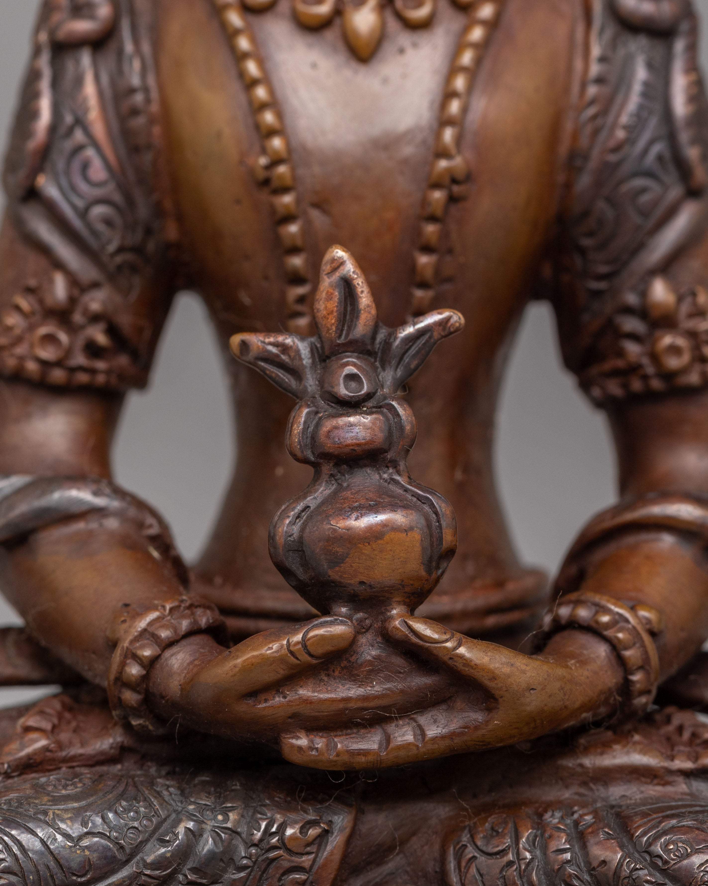 Handmade Amitayus Statue for Long Life | Buddhist Deity of Infinite Life