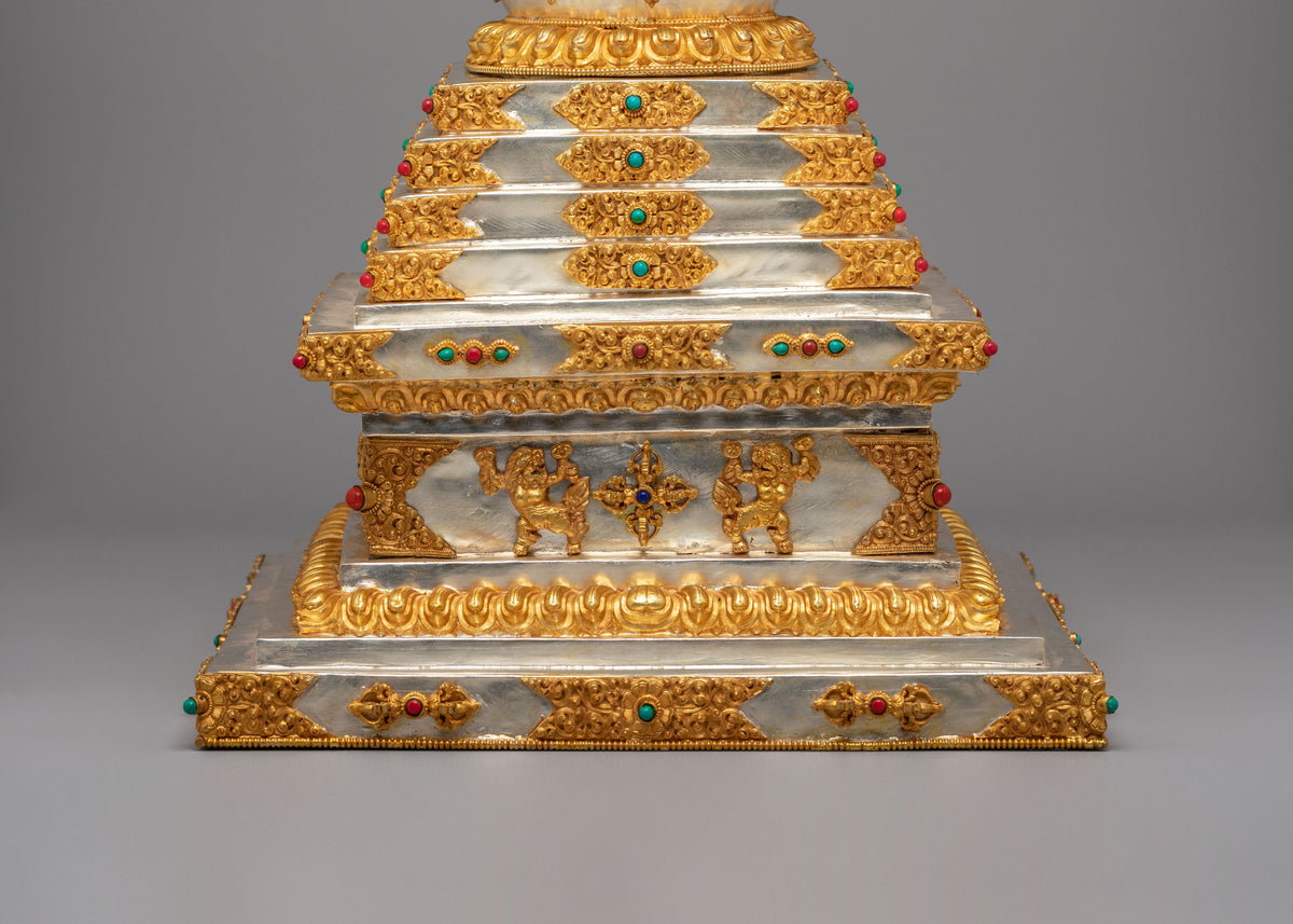 Tibetan Enlightenment Jangchub Stupa | Symbolizing Spiritual Awakening