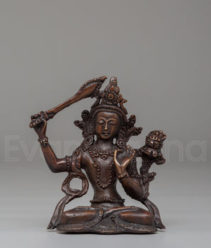 Manjushri statue