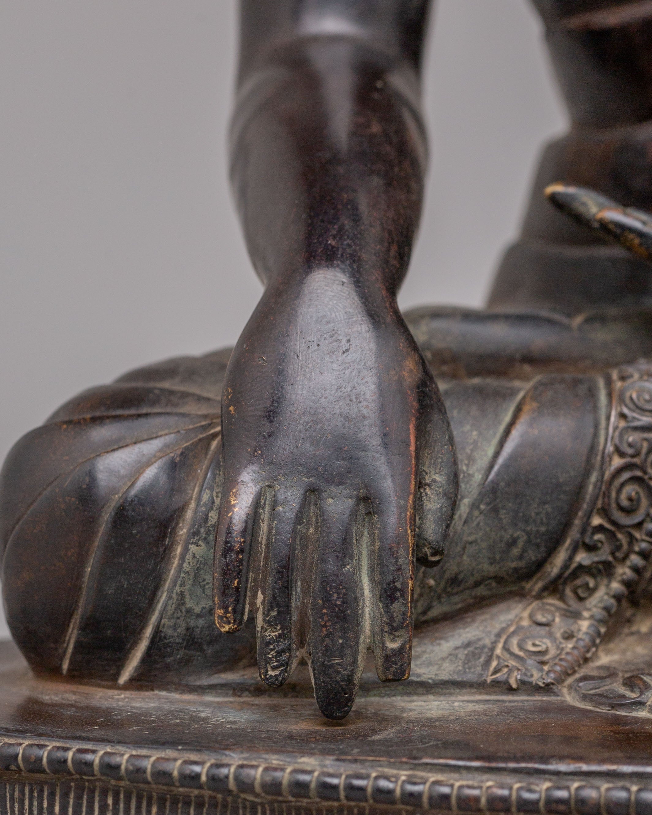 Sage Shakyamuni Buddha Sculpture | Copper Buddhist Sculpture