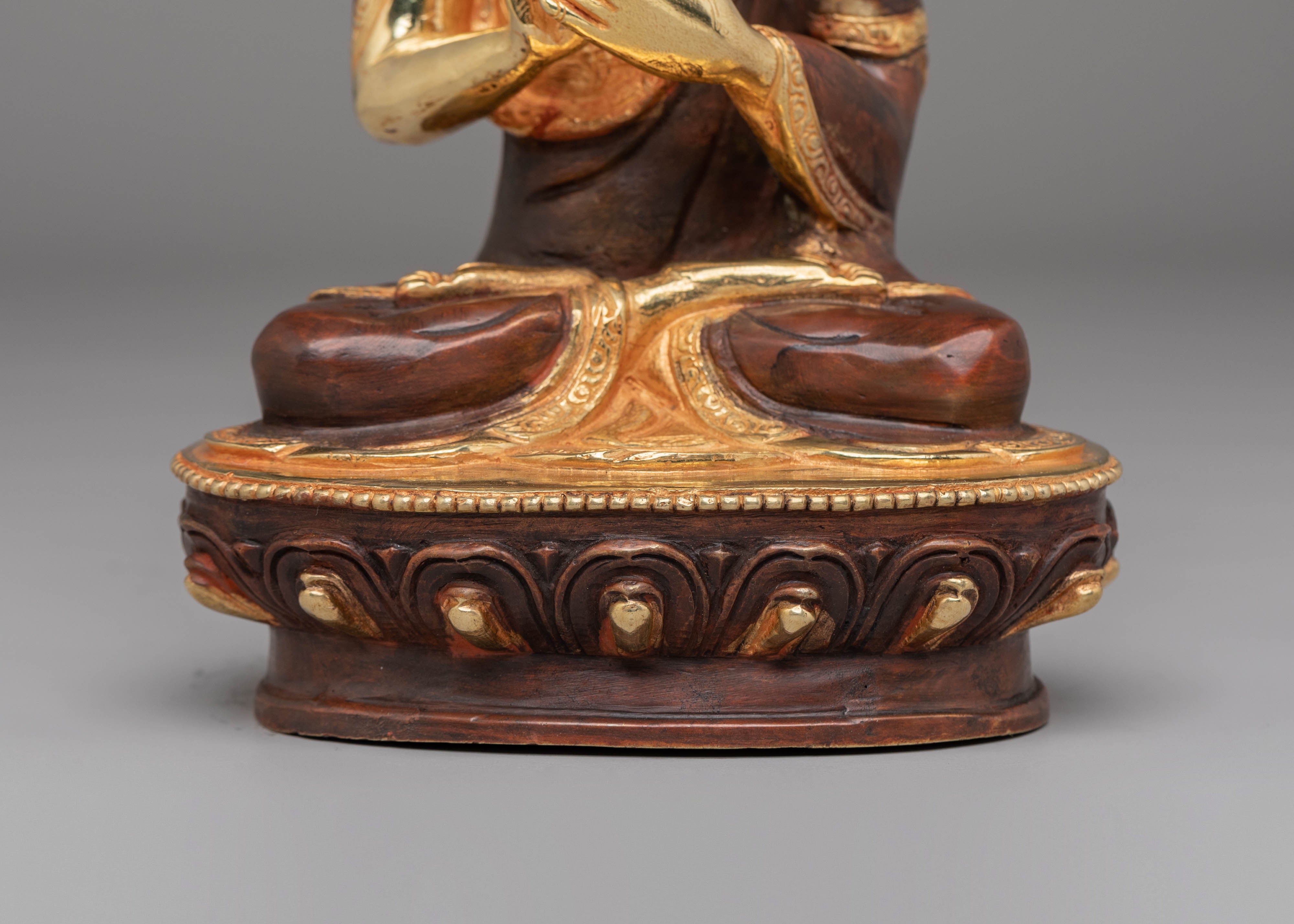 Handcrafted Statue of Vairocana Buddha | Sacred Art for Meditation