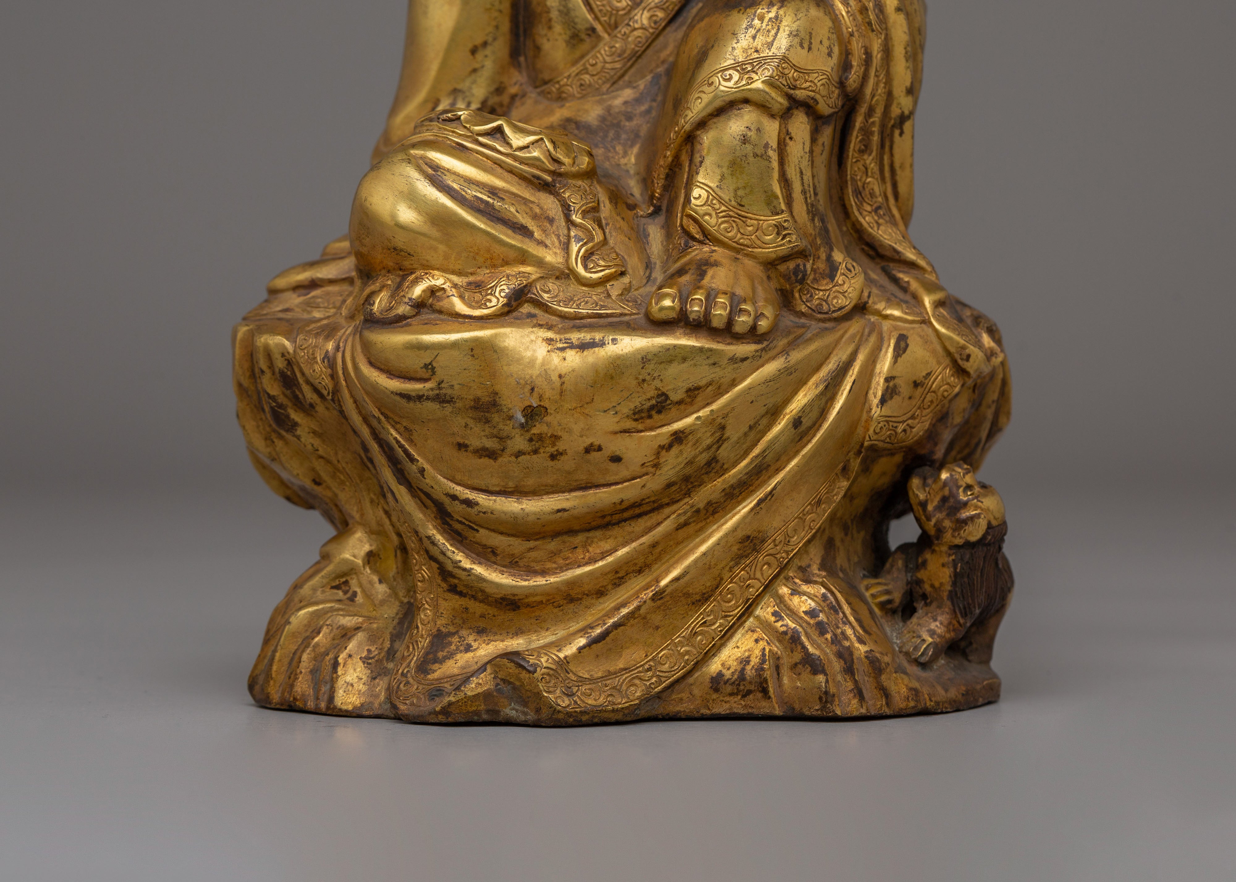 Tibetan Buddhist Kshitigarbha Statue | Symbol of Compassion