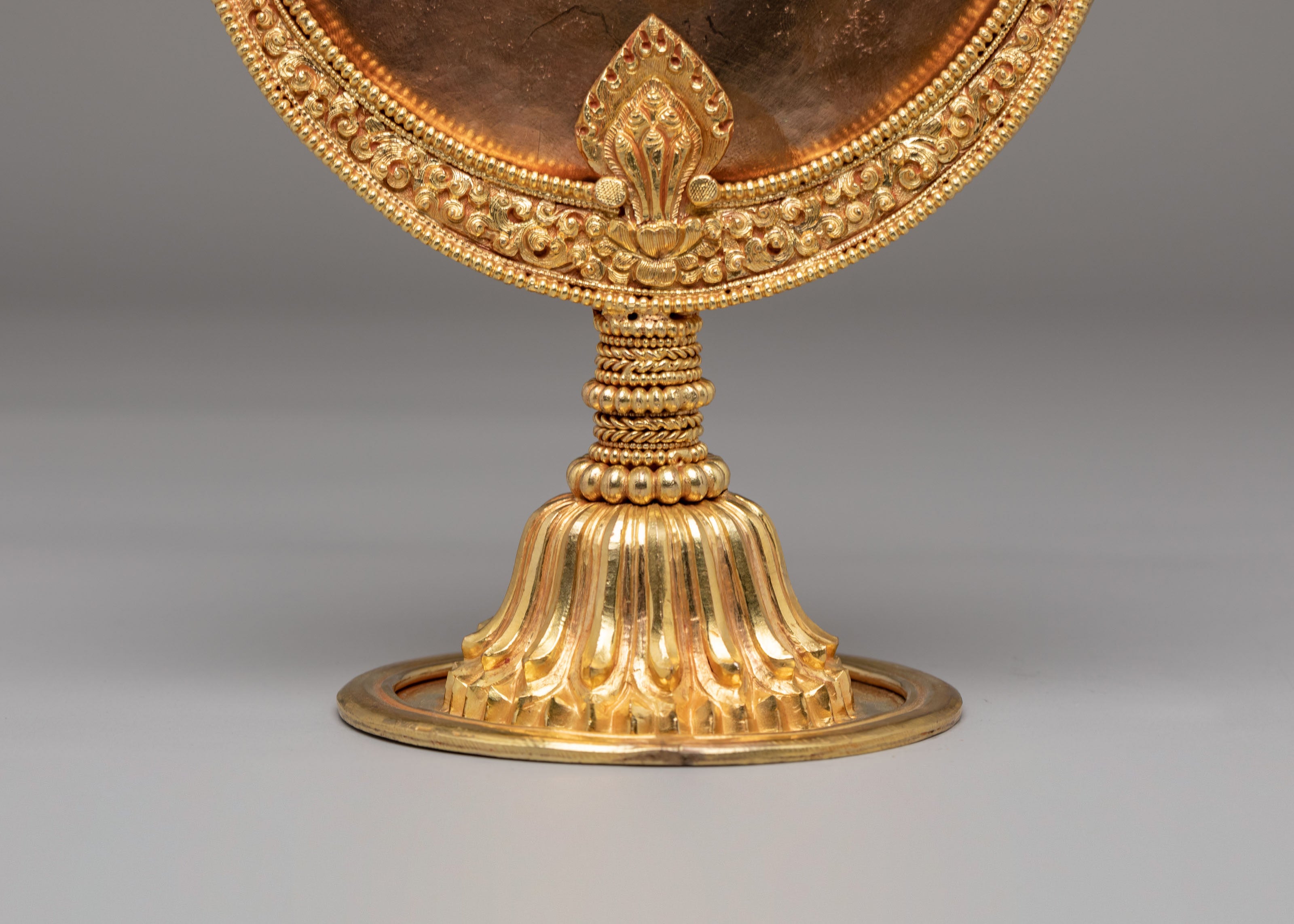 Buddhist Melong Mirror | Handcrafted Spiritual Decor