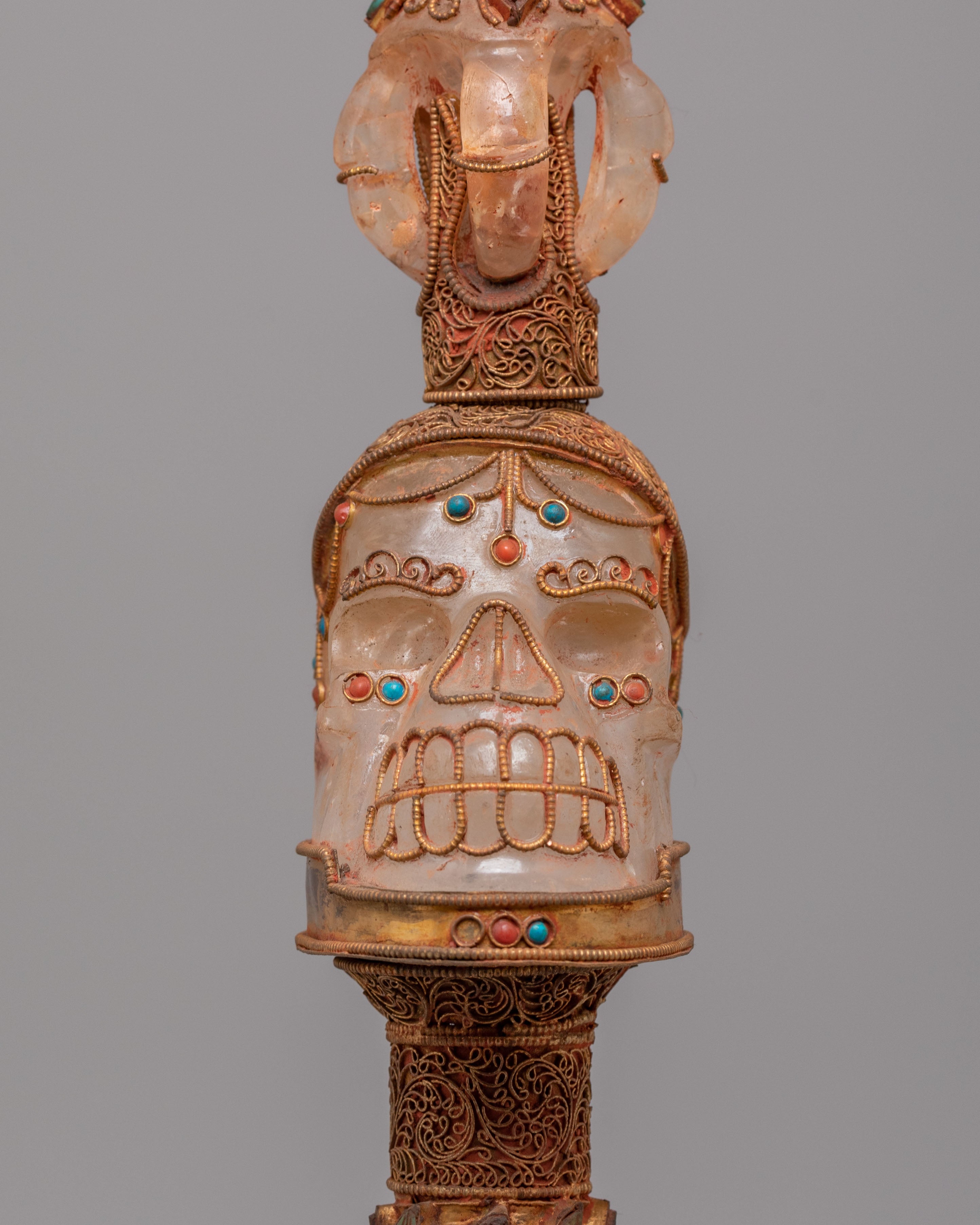 Sacred Buddhist Phurba for Ritual | Traditional Buddhist Ceremonial Dagger