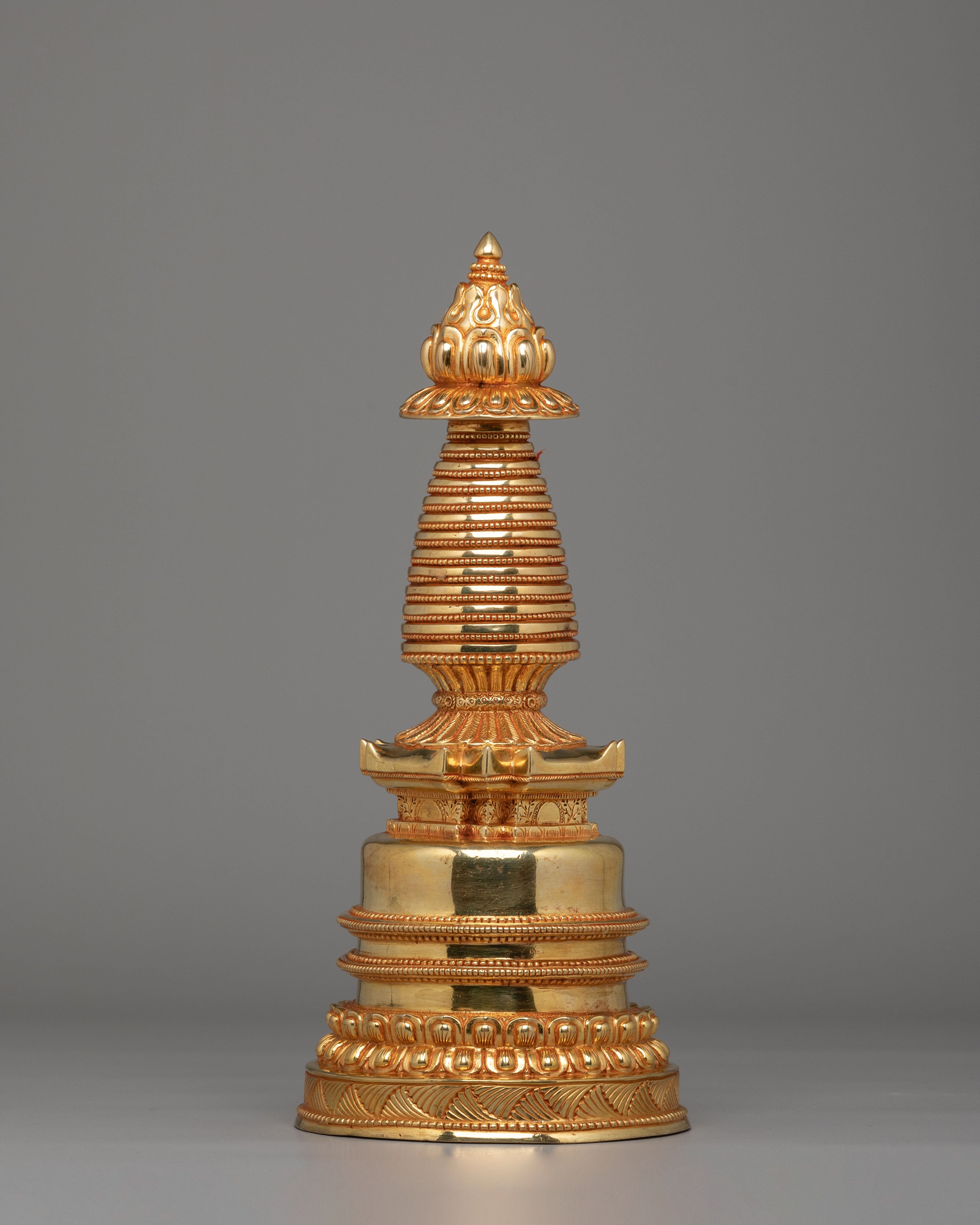 Sacred Buddhist Kadampa Stupa | Handcrafted Spiritual Symbol