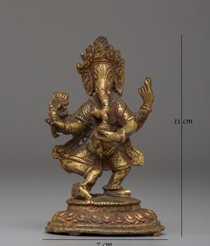 Brass Statue of Ganesh | Remover of Obstacles