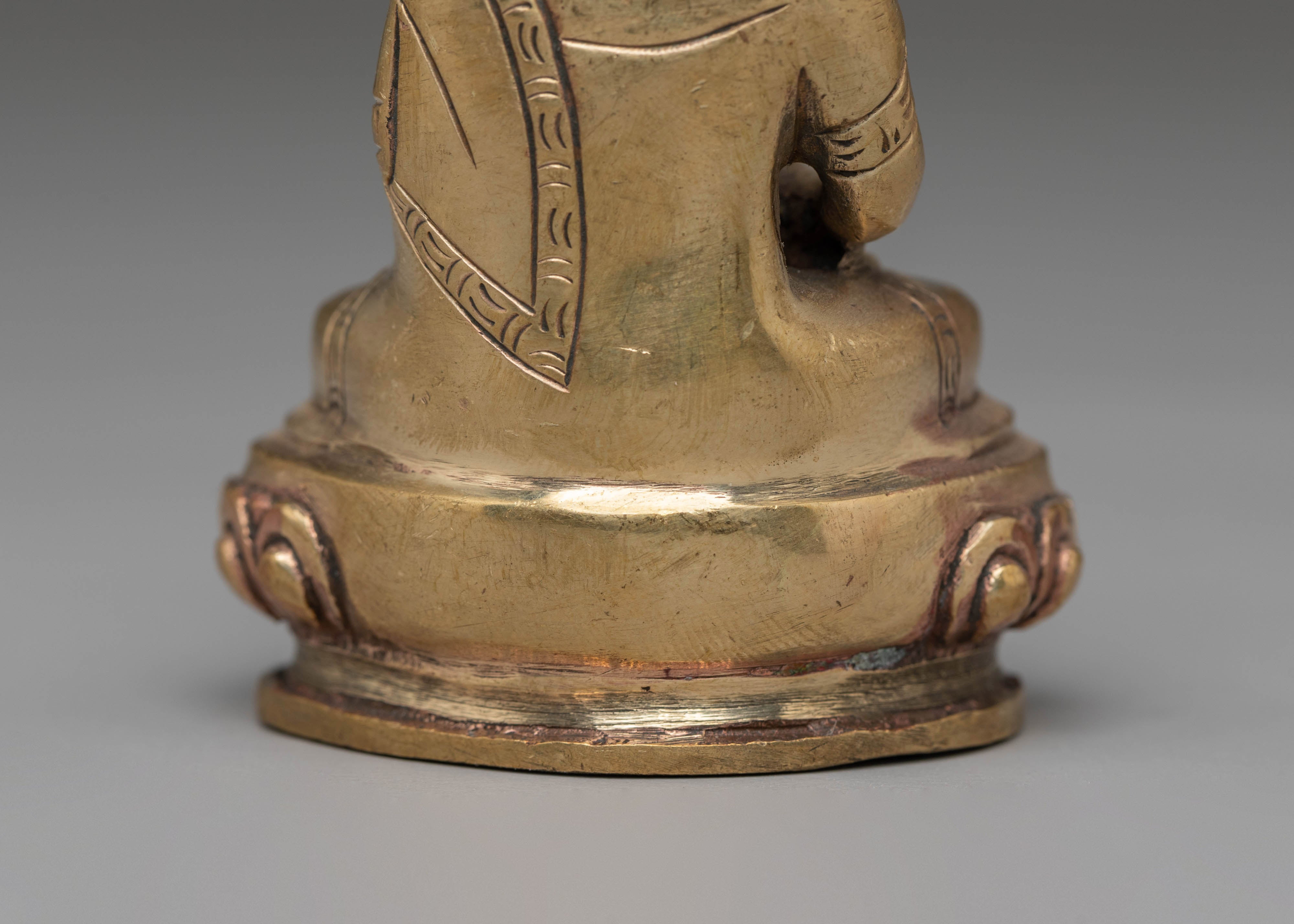 Handcrafted Buddhist Amitabha Buddha Statue | Symbol of Infinite Light