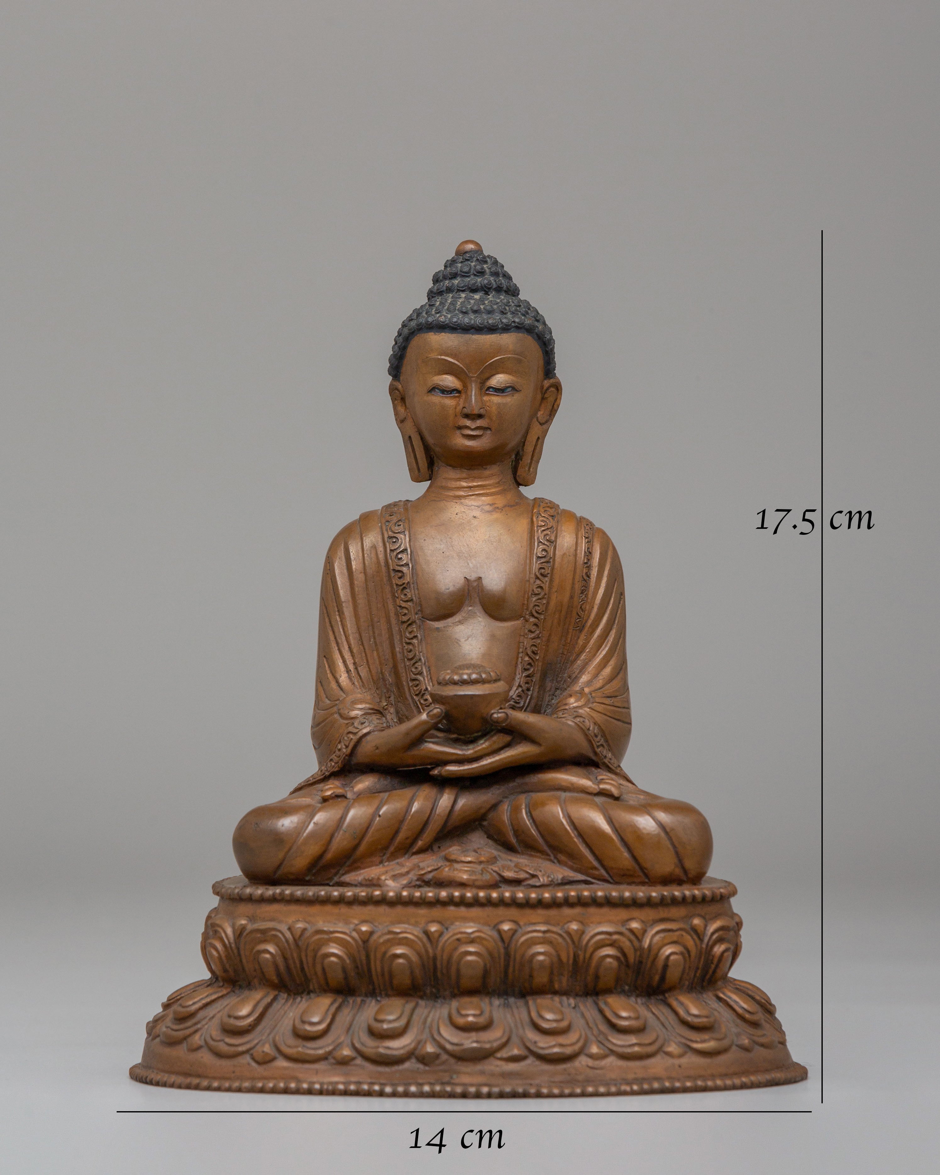 Buddhist Buddha of Infinite Light Statue | Symbol of Compassion & Spiritual Enlightenment