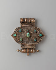 Handcrafted Ghau Box Pendant