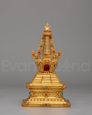 Vajrayana Altar Great Miracles Stupa