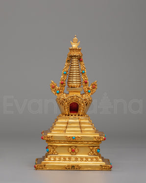 Vajrayana Altar Great Miracles Stupa