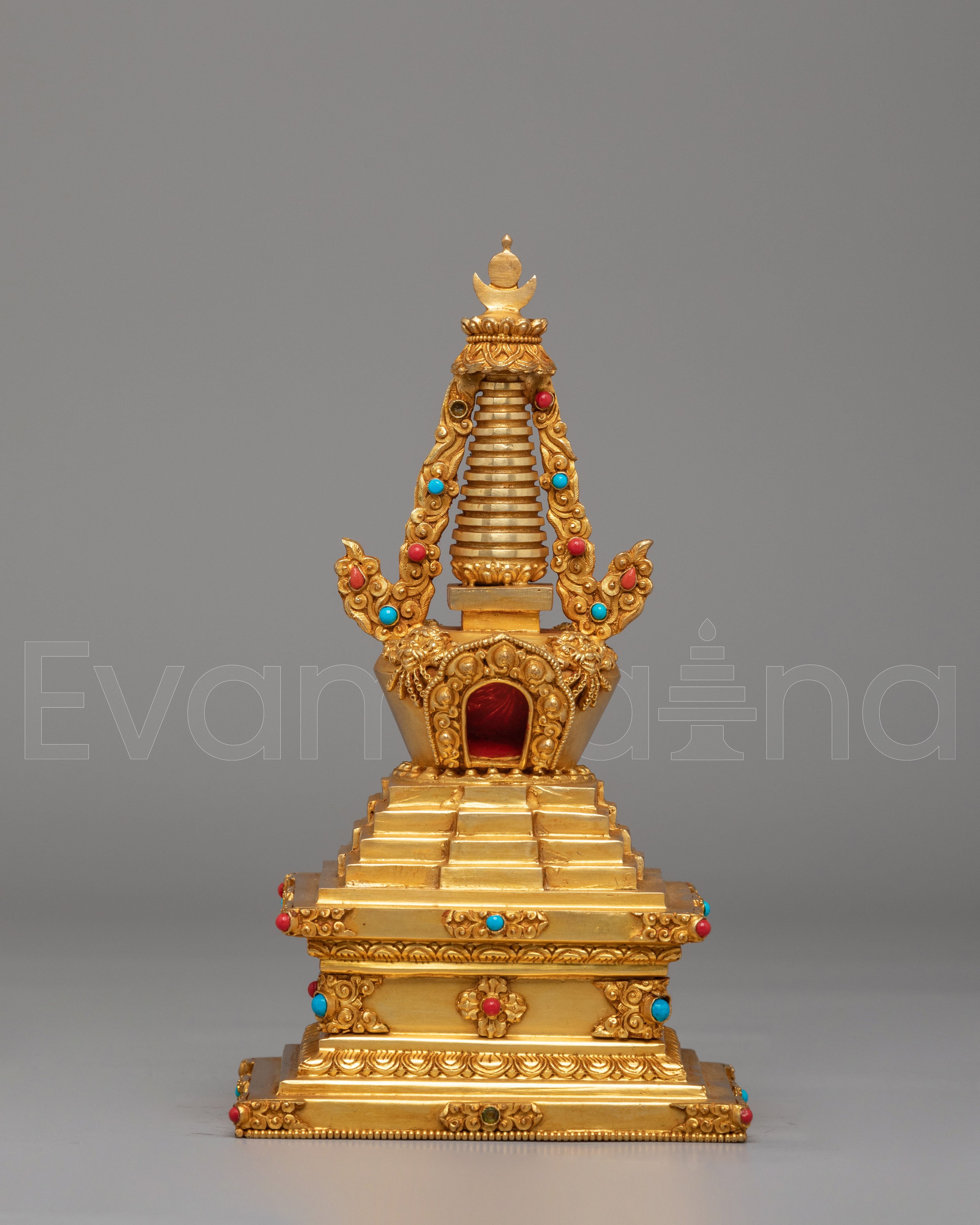 Vajrayana Altar Great Miracles Stupa