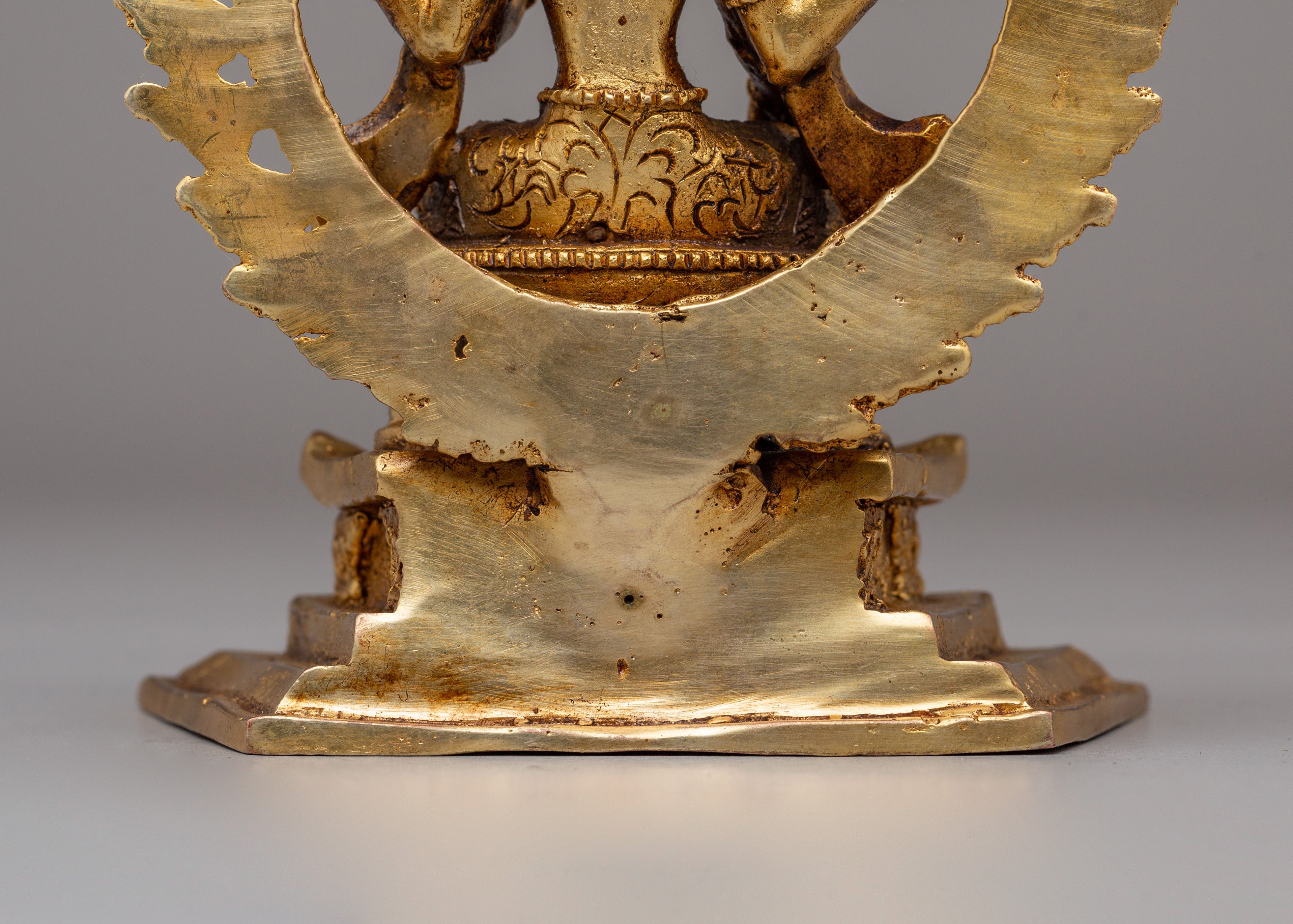 Sacred Laxmi Statue | Handcrafted Copper Statue of Goddess of Wealth and Prosperity