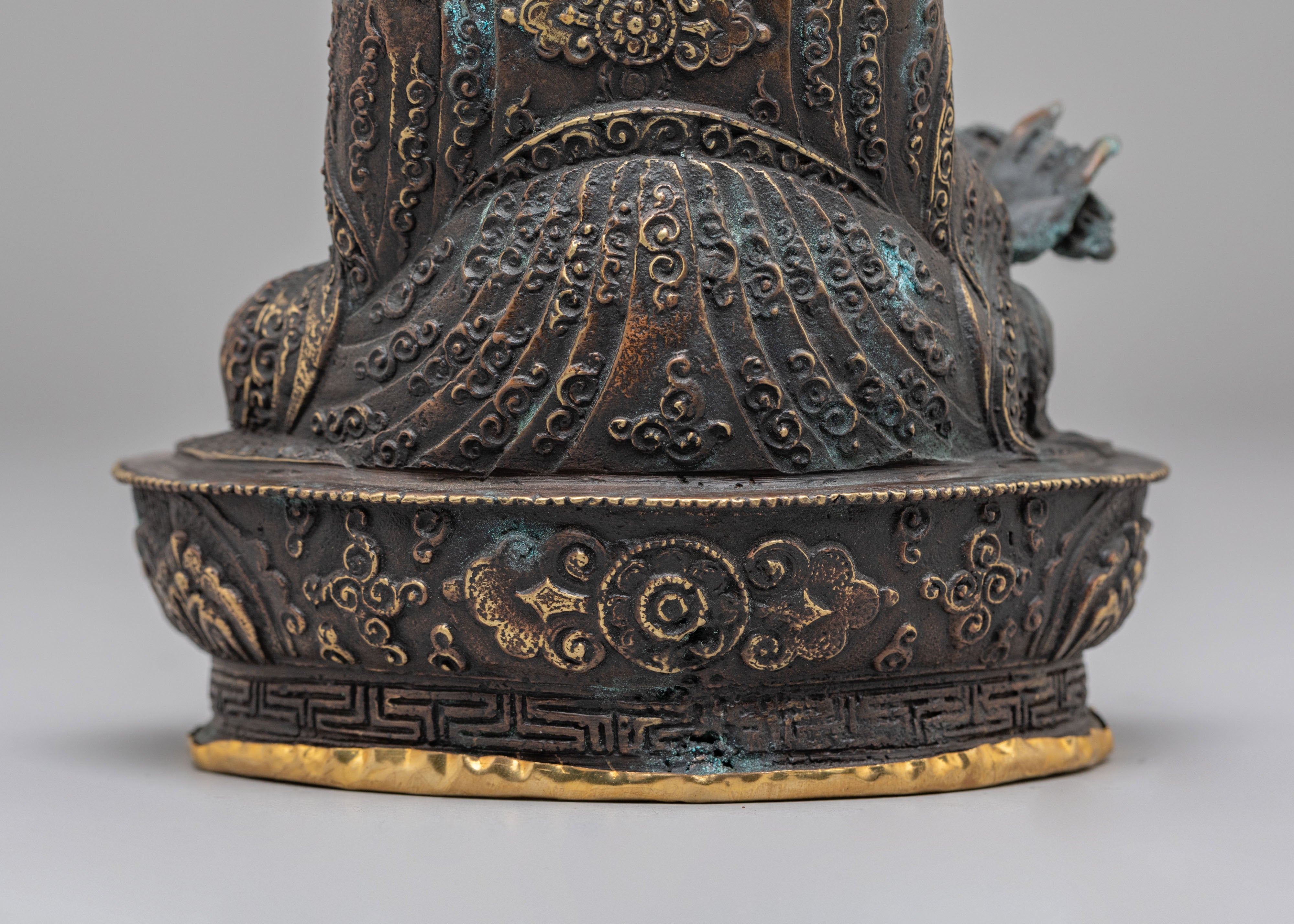 Spiritual Altar Guru Rinpoche Statue | Symbol of Compassion and Protection