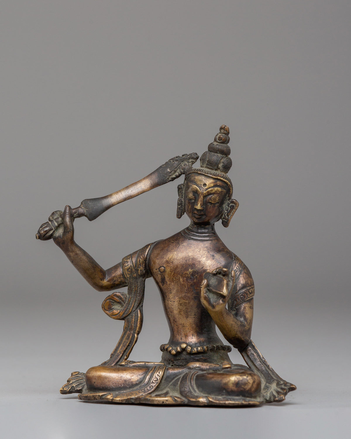 Manjushri Statue Bodhisattva Of Wisdom | Symbol Of Transcendent Wisdom