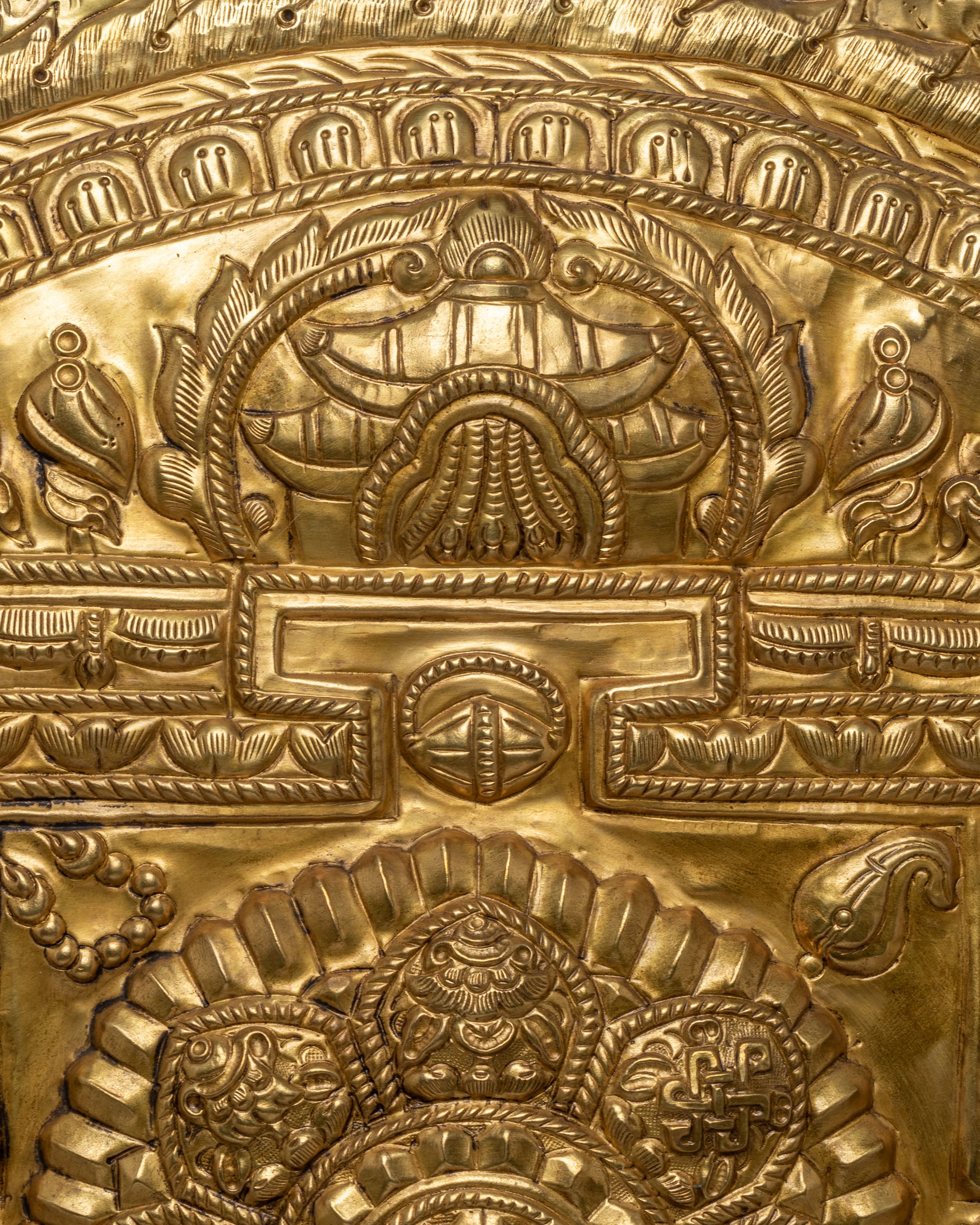 Astamangala Wall Hanging | Traditional Buddhist Sacred Decor