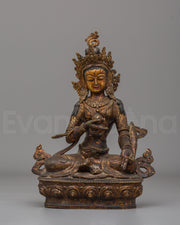Vajrayana Ksitigarbha Protector Buddha Statue 