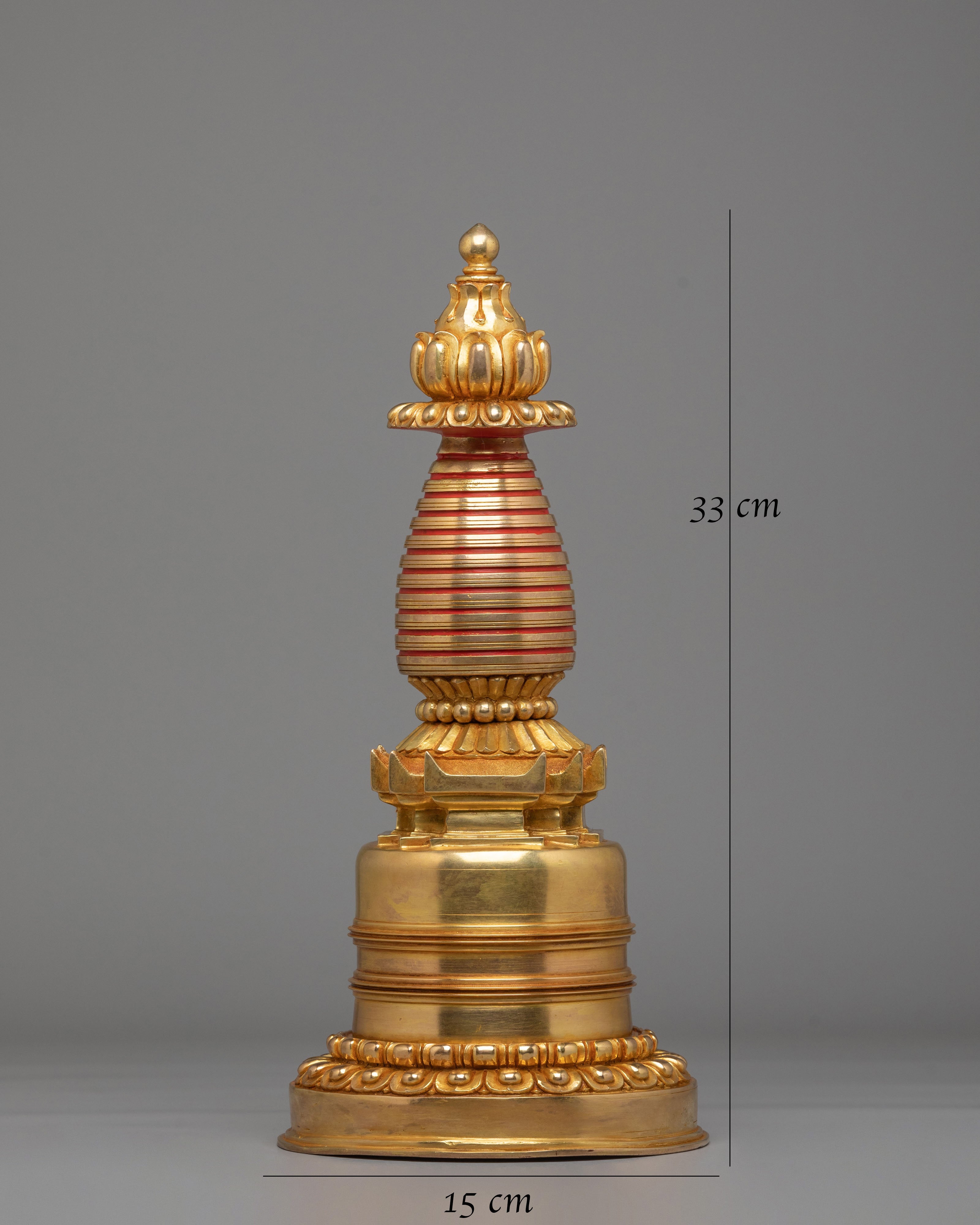 Handcrafted Kadampa Stupa | Symbol of Enlightenment