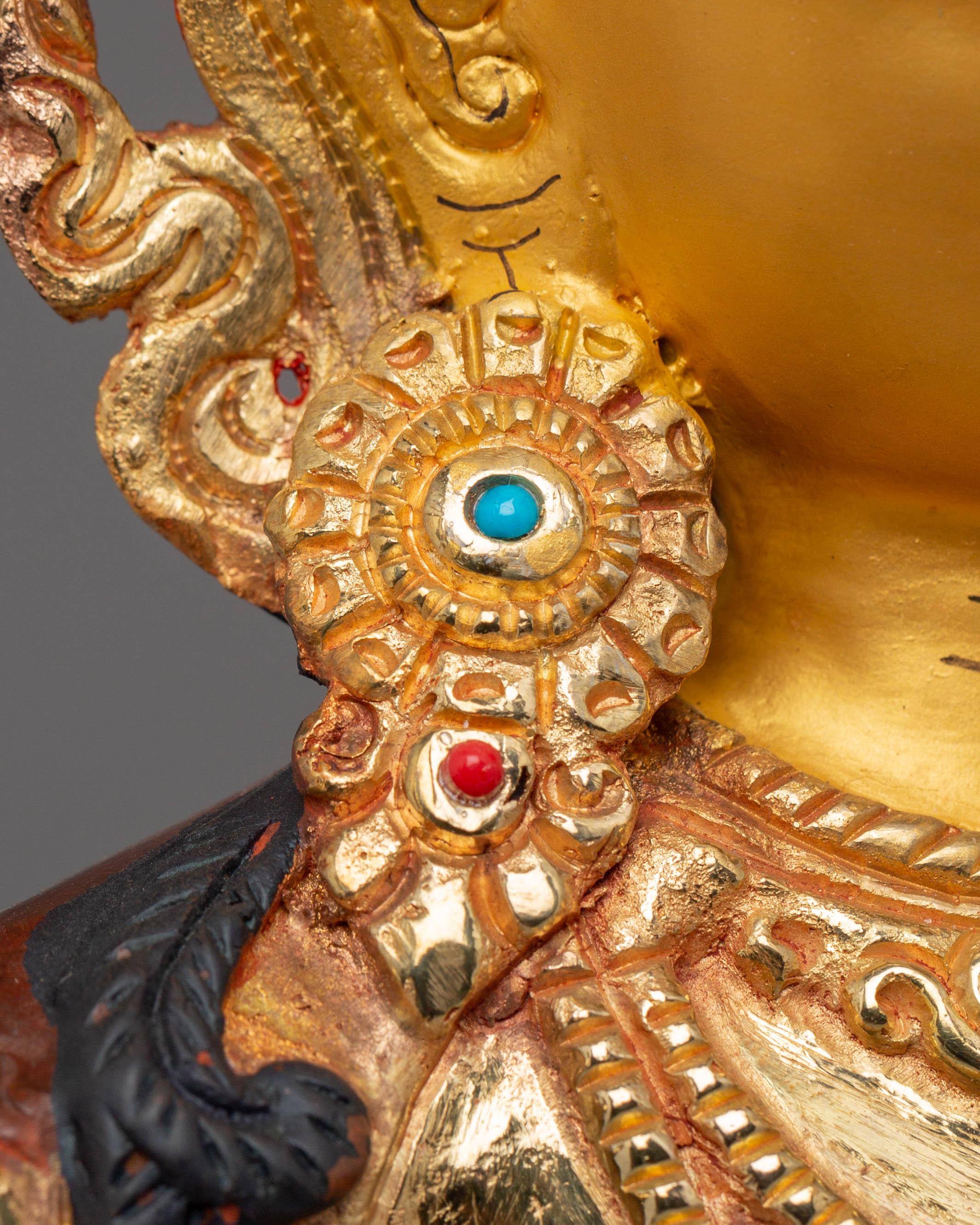 Wisdom Deity Manjushri Handmade Statue | Tibetan Himalayan Artwork