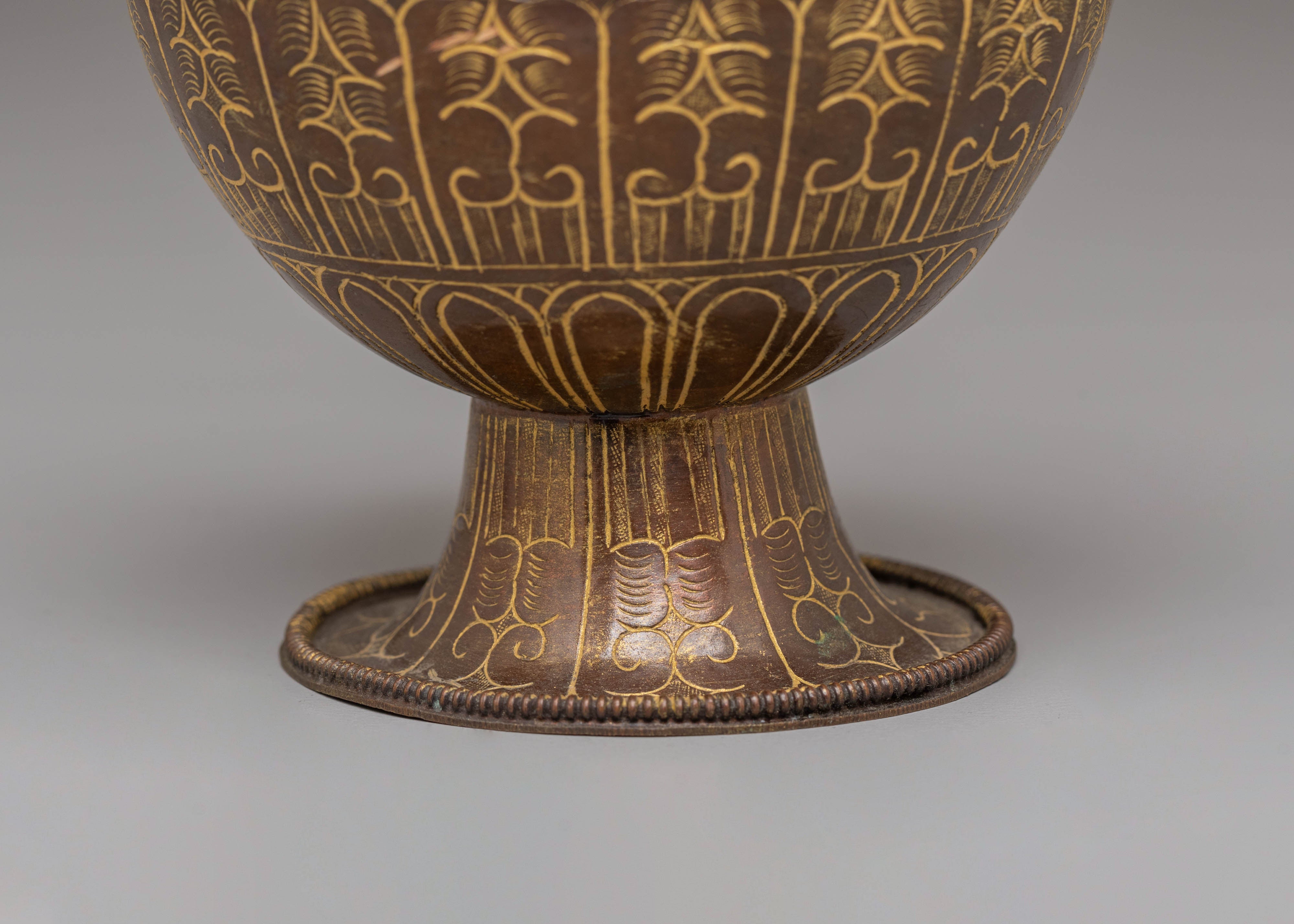 Handcrafted Buddhist Rice Pot | Sacred Offering Vessel for Rituals & Blessings