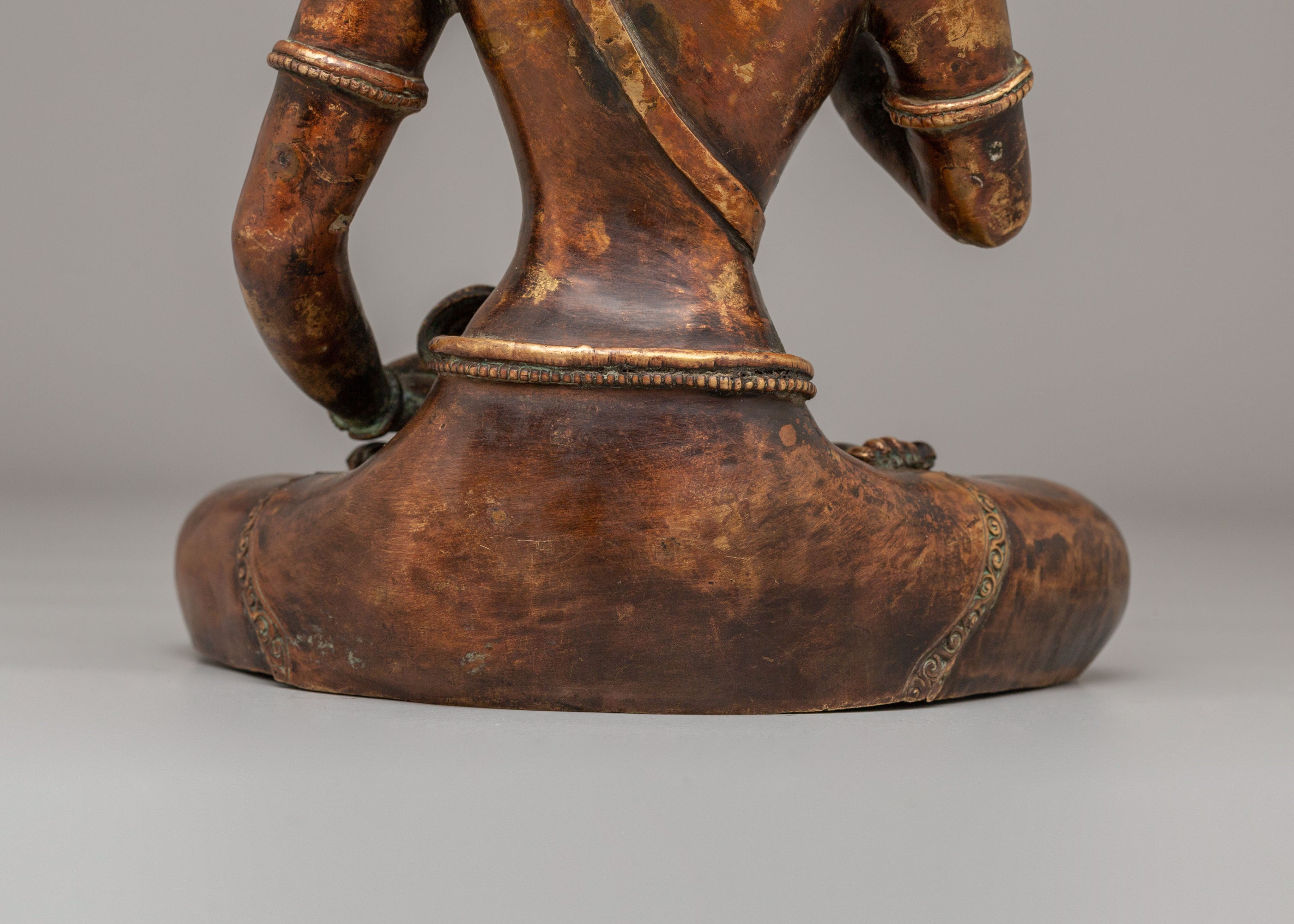 Vajrasattva Spiritual Deity Statue | Buddhist Figurine for Meditation and Healing