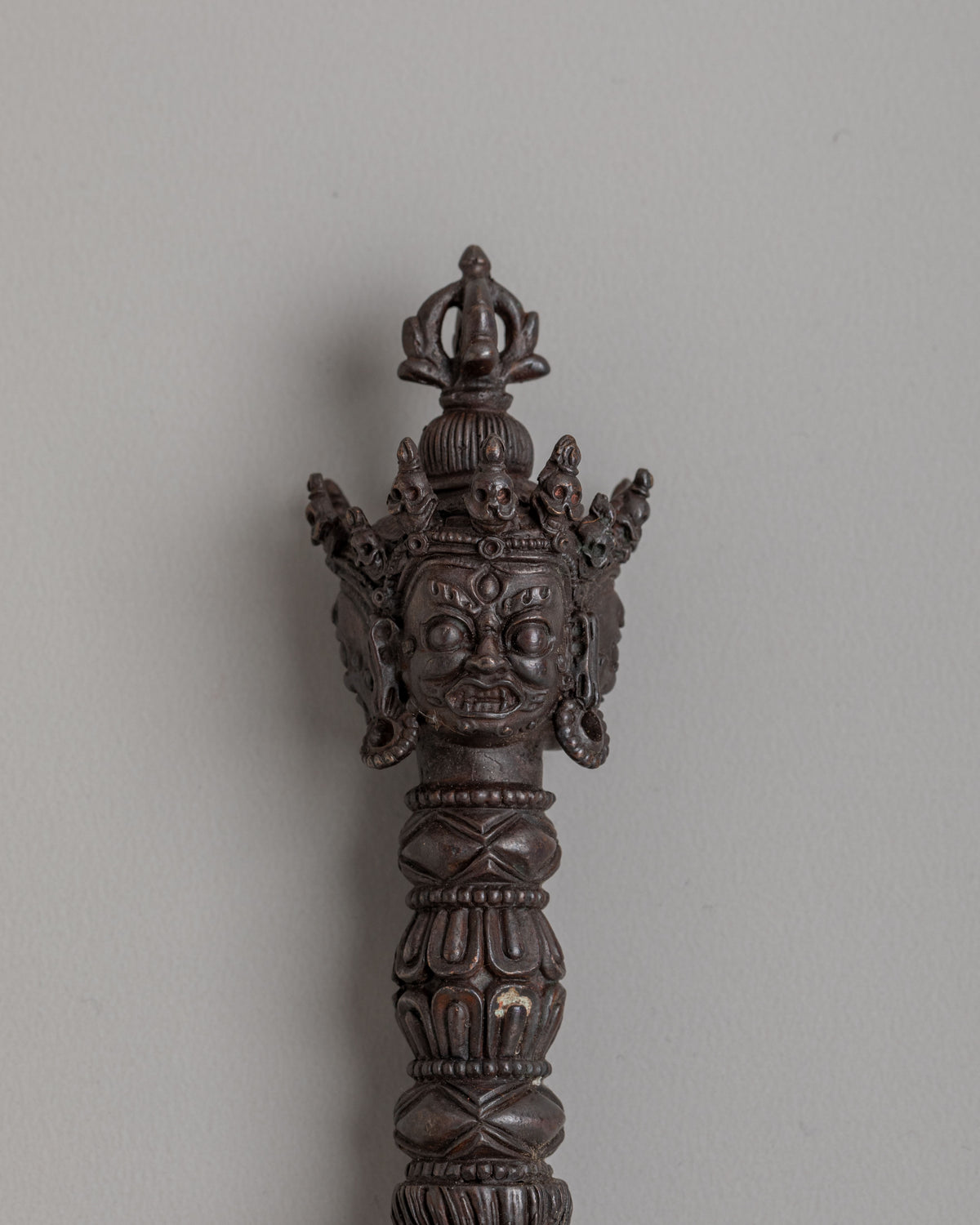 Traditional Three Sided Ritual Dagger | Handcrafted Tibetan Spiritual Art