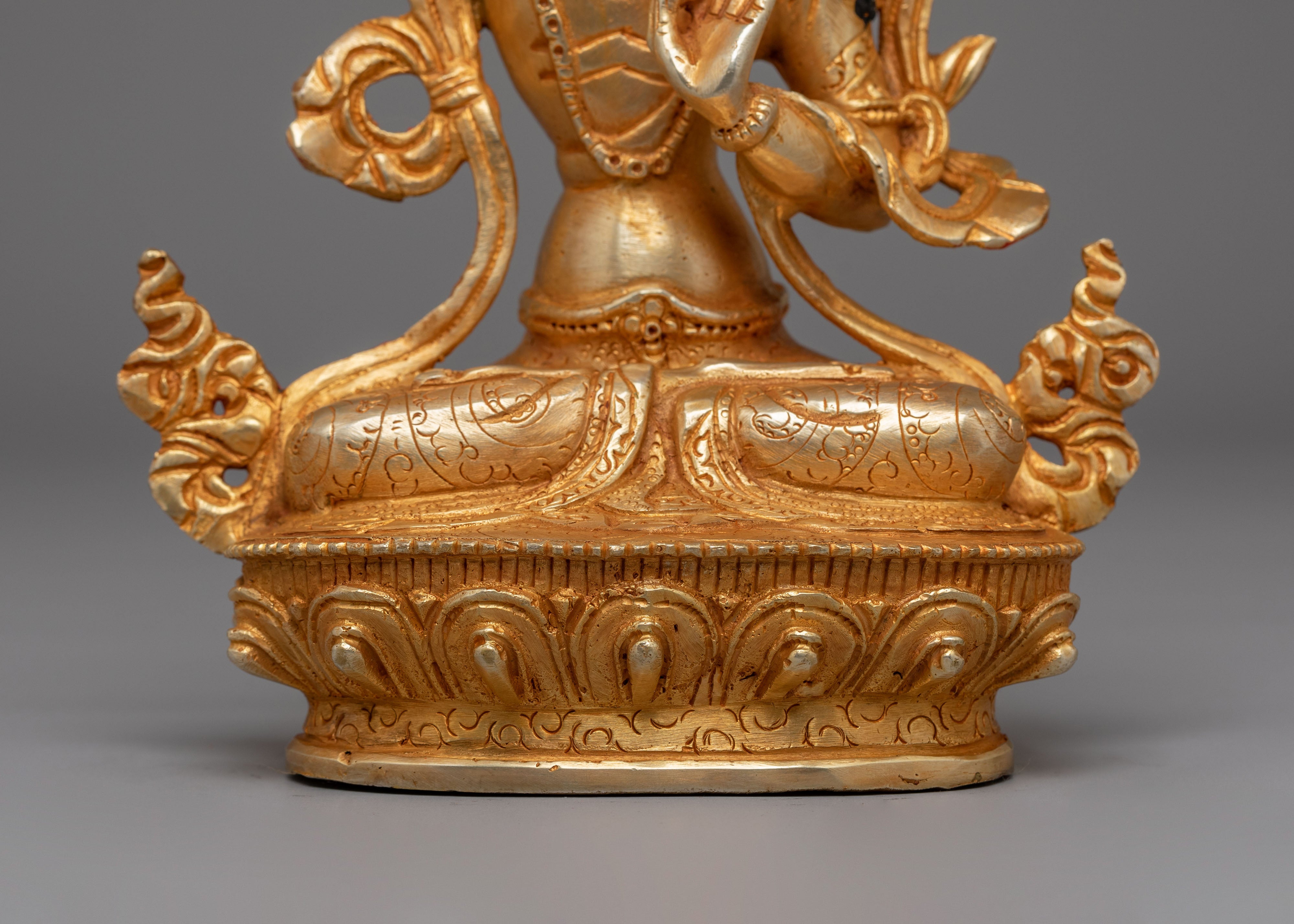 Bodhisattva of Transcendent Manjushri Statue | Wisdom Deity Statue