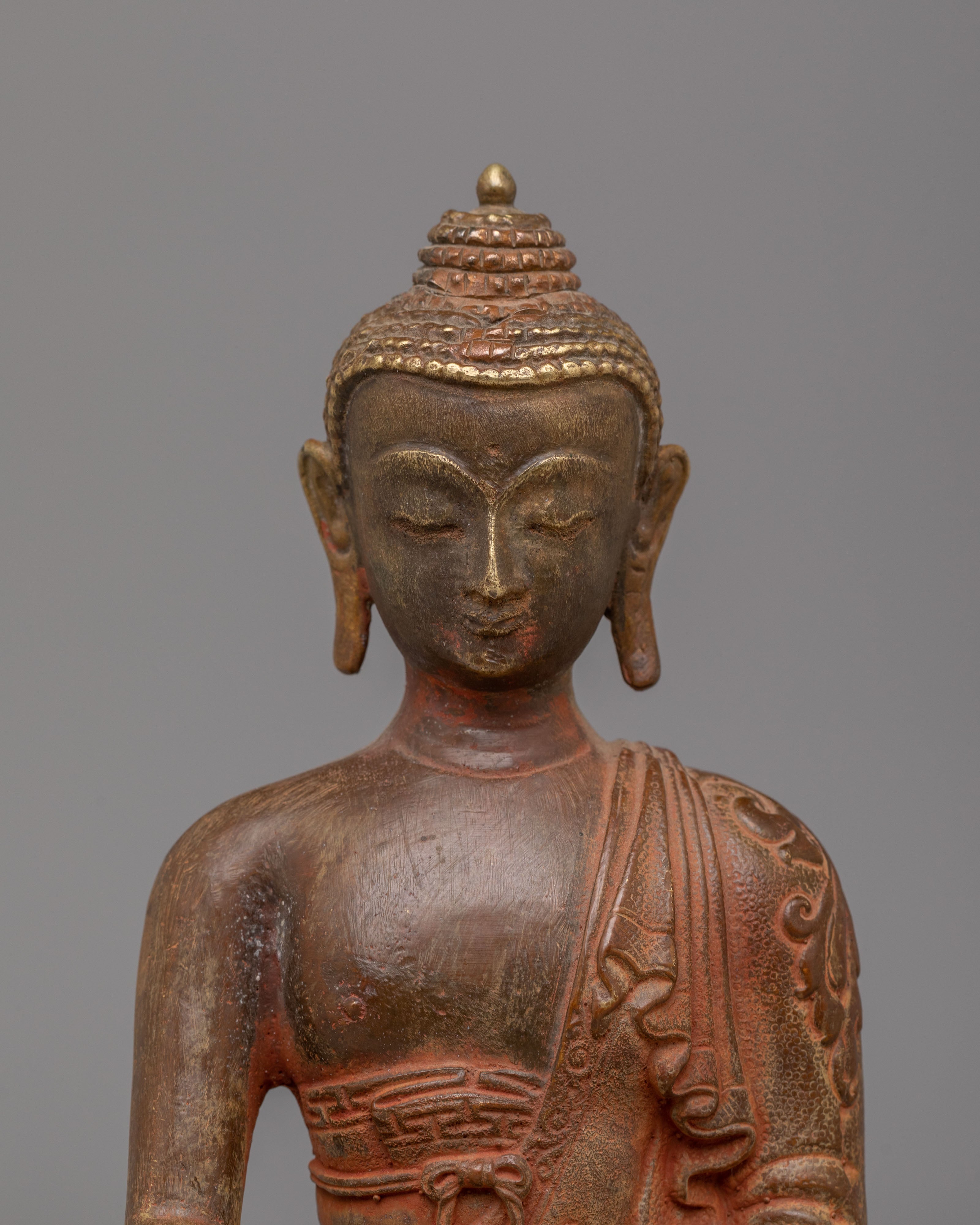 Tibetan Shakyamuni Buddha Divine Statue | Buddha for Spiritual Decor